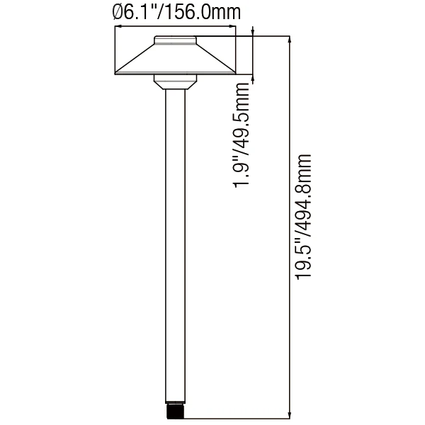 LED Pathlight for Elegant Outdoor Landscape Lighting - Image 2