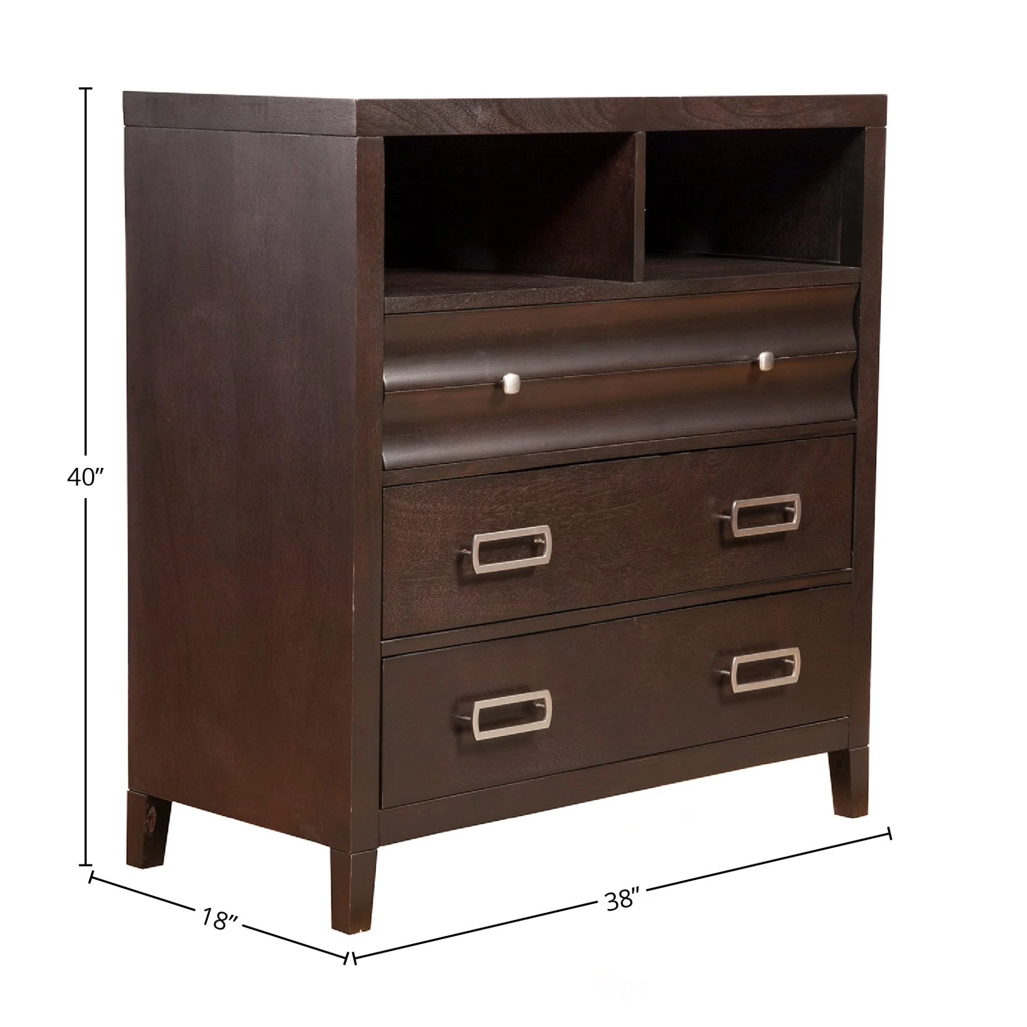 Legacy Media Chest, Black Cherry - Image 4