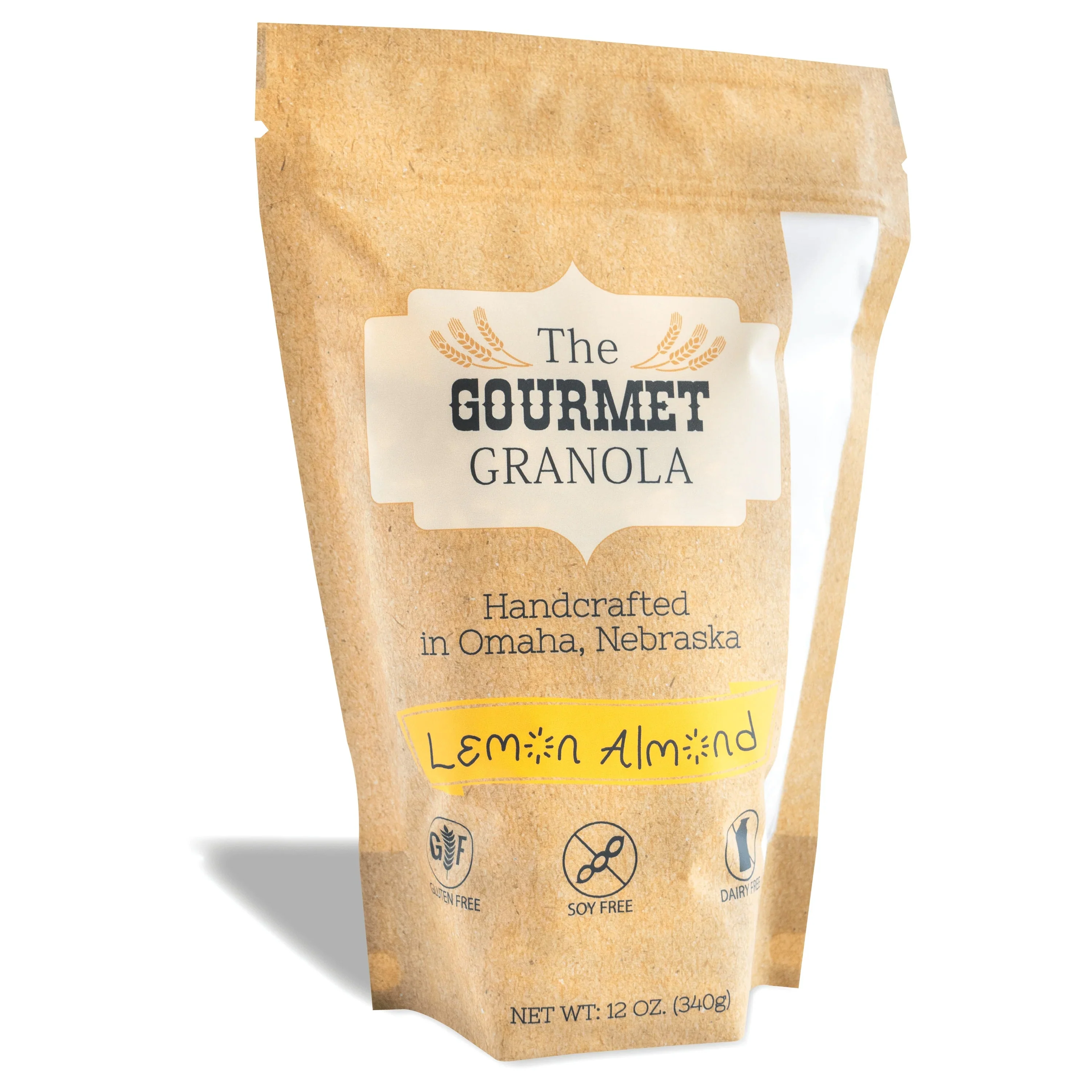 Lemon Almond Granola | 12 oz | Pack of 2 | Gluten, Soy, & Dairy Free | The Gourmet Granola - Image 2