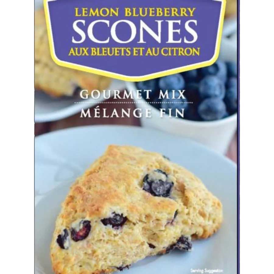 Lemon Blueberry Scone Mix | Pack of 2 | 15 oz | Cobblestone Kitchen - Image 2