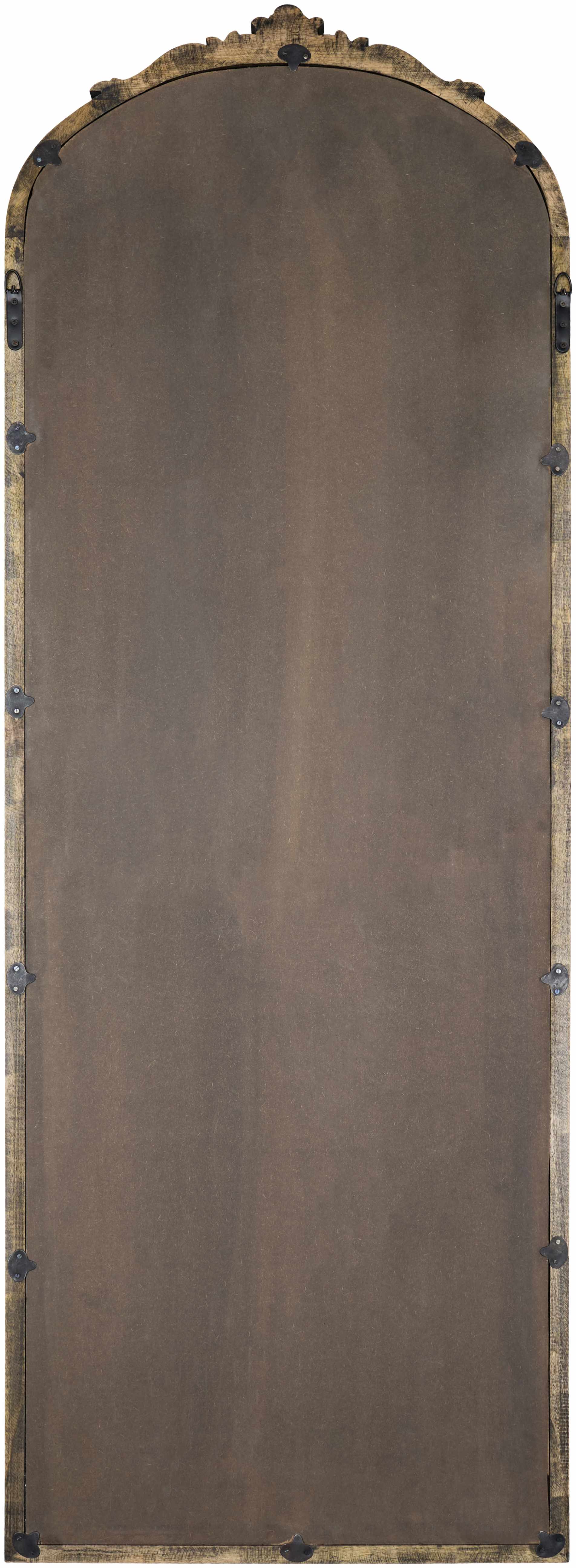 Leutesdorf Dark Red Full Length Mirror - Image 4