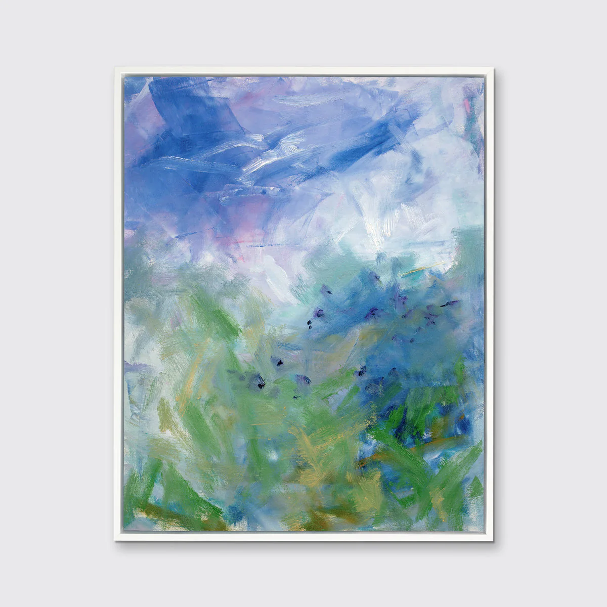 Lexi's Garden 1 - Open Edition Canvas Print - Image 3