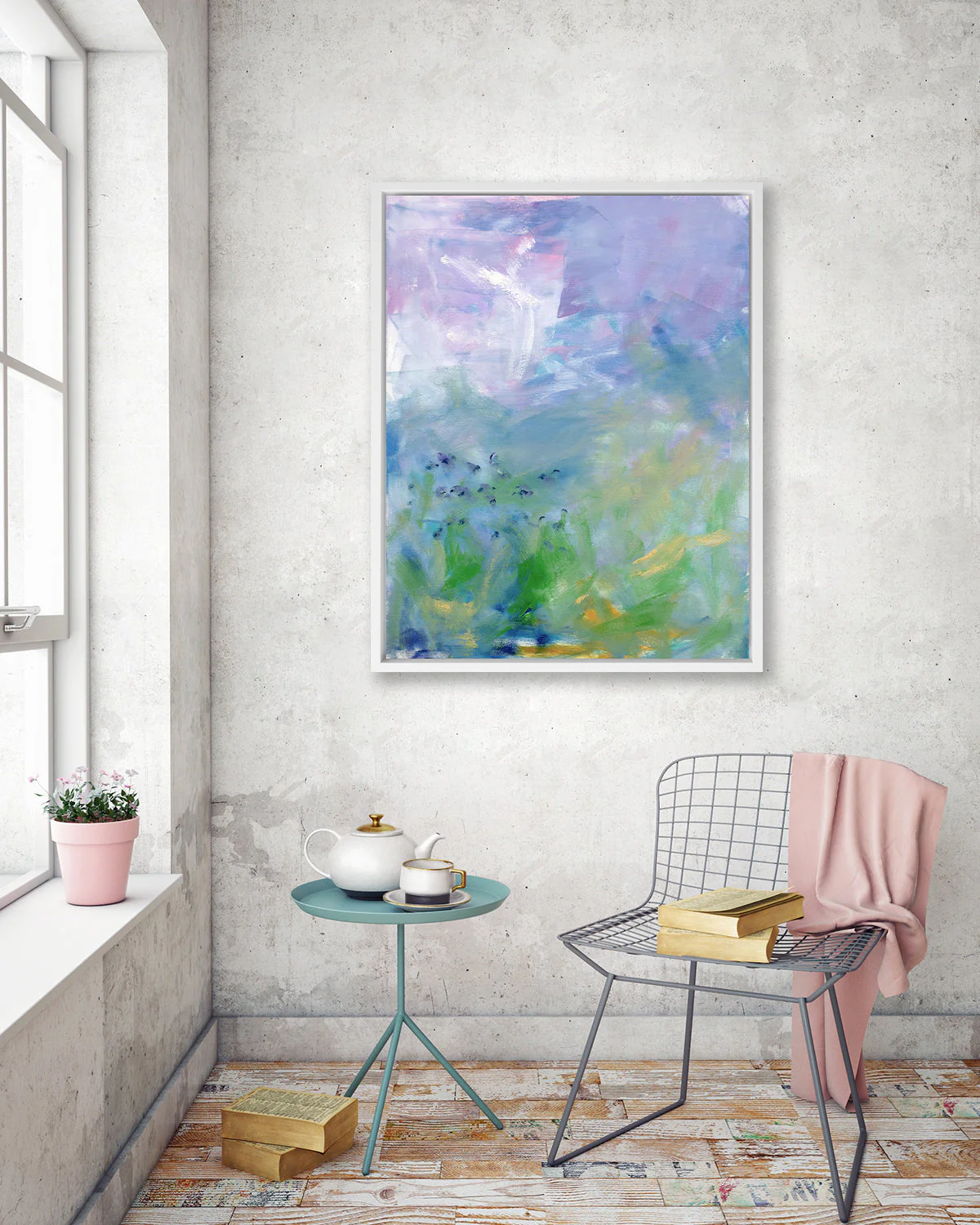 Lexi's Garden 2 - Open Edition Canvas Print - Image 2