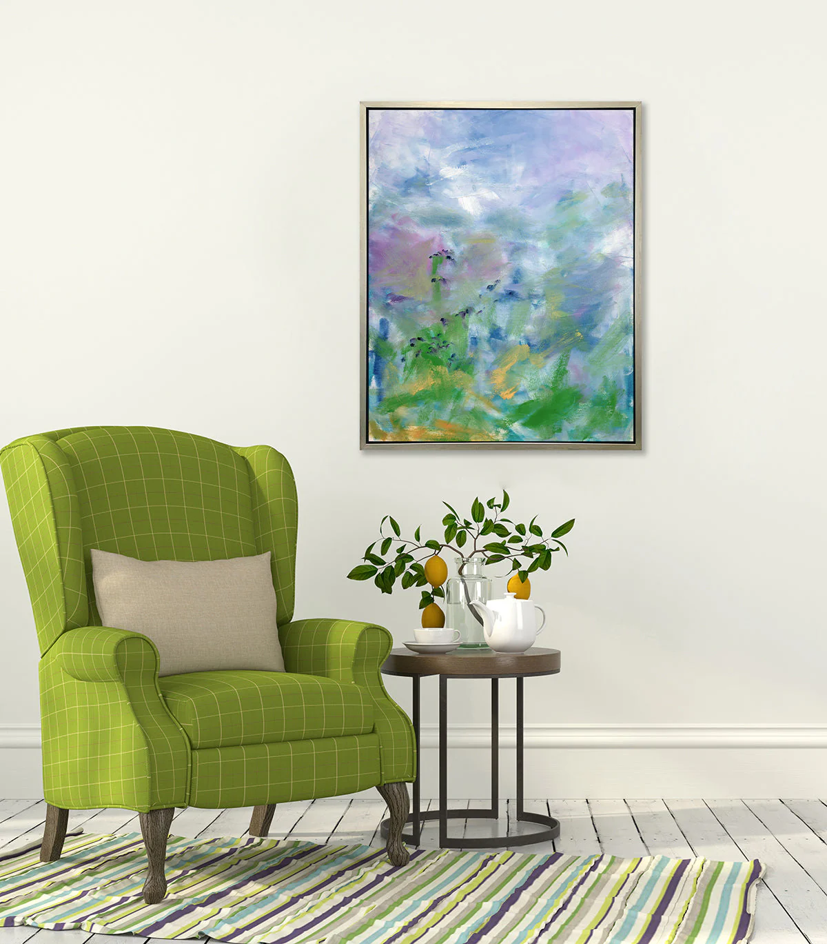 Lexi's Garden 3 - Open Edition Canvas Print - Image 2