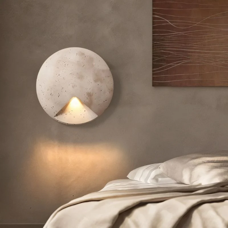 Lexora Travertine Wall Lamp - Image 3