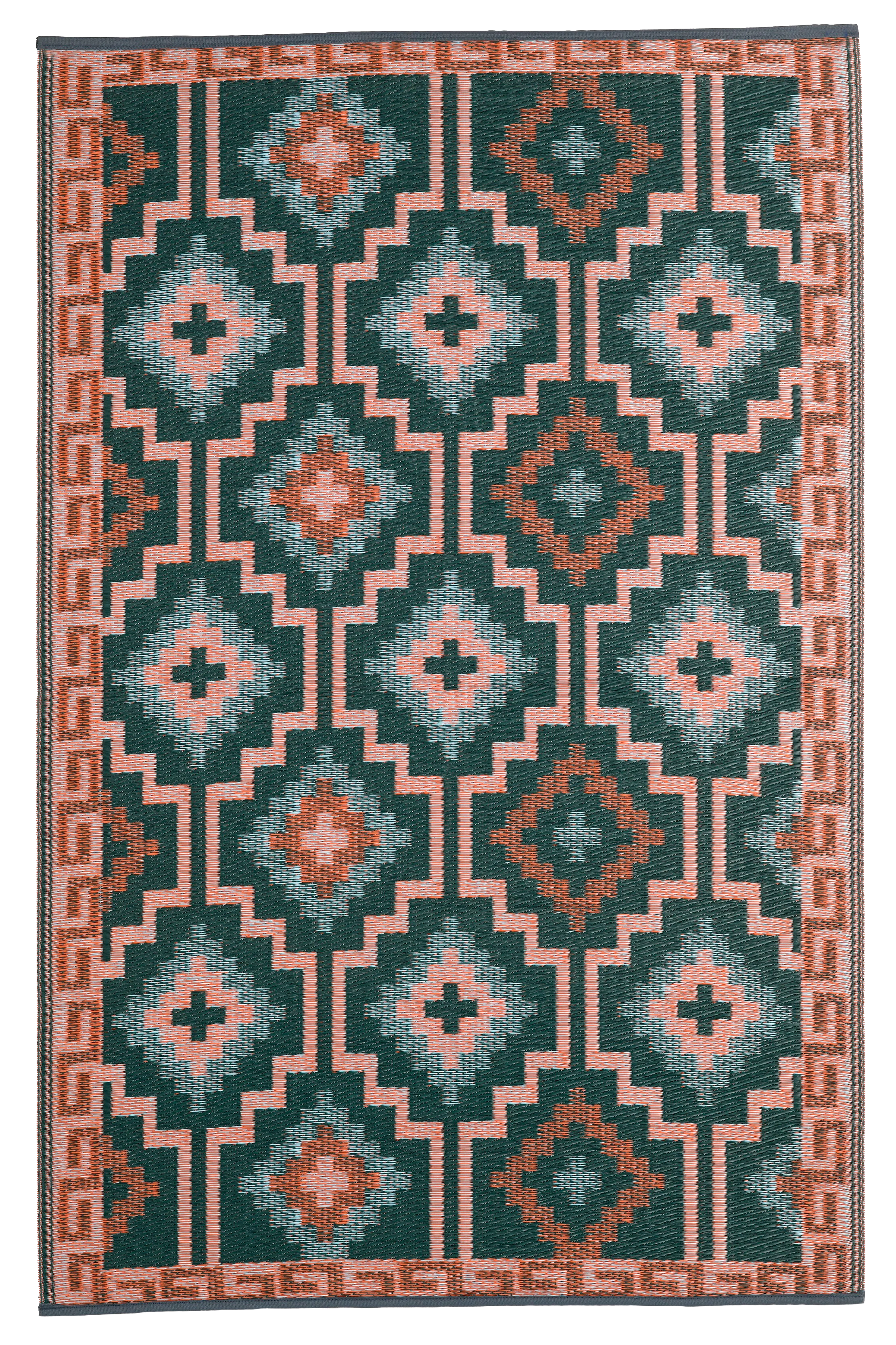 Lhasa - Green Outdoor Rug for Patio - Image 2