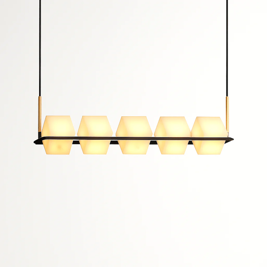 Lifang Alabaster Chandelier - Open Box - Image 2