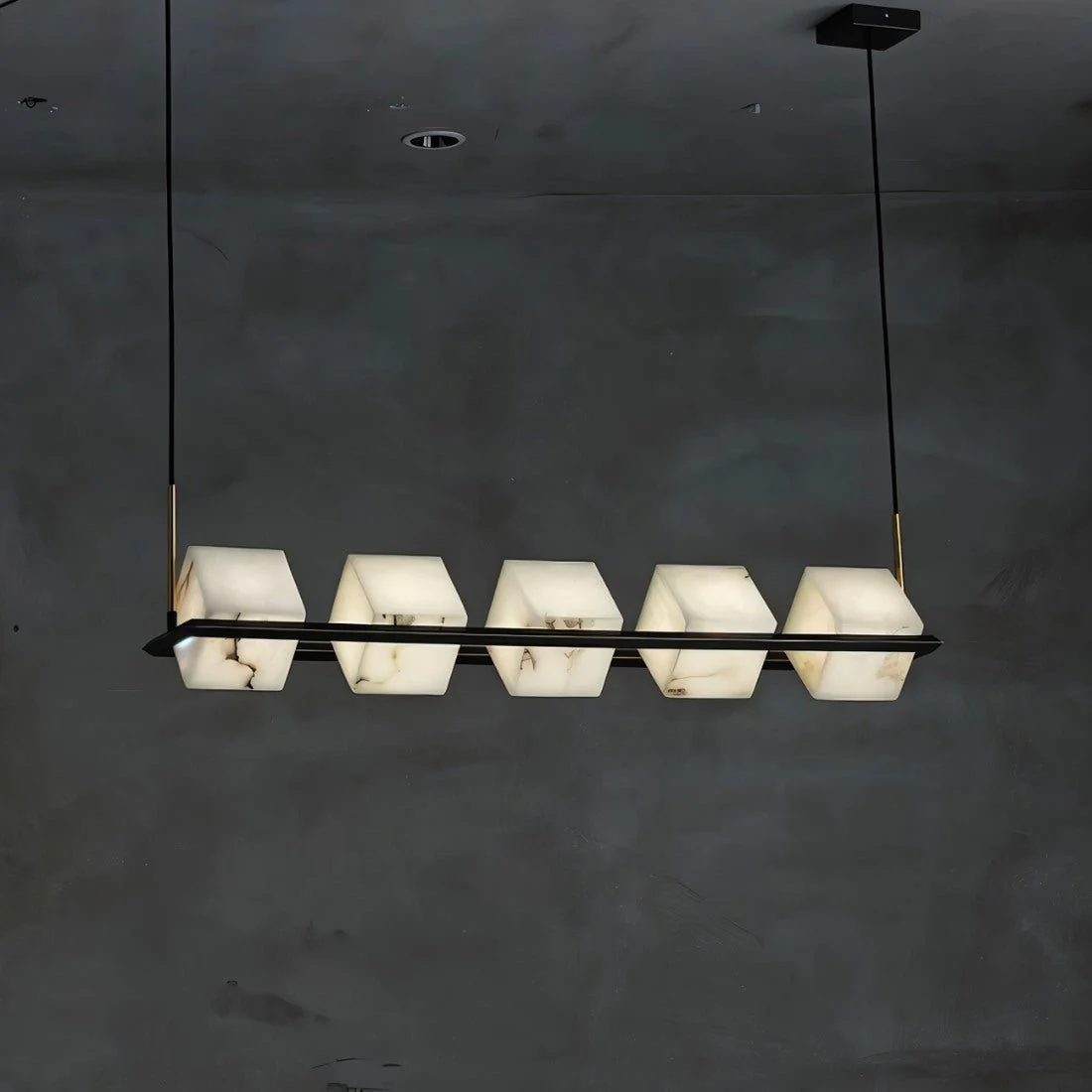 Lifang Alabaster Chandelier - Open Box - Image 7