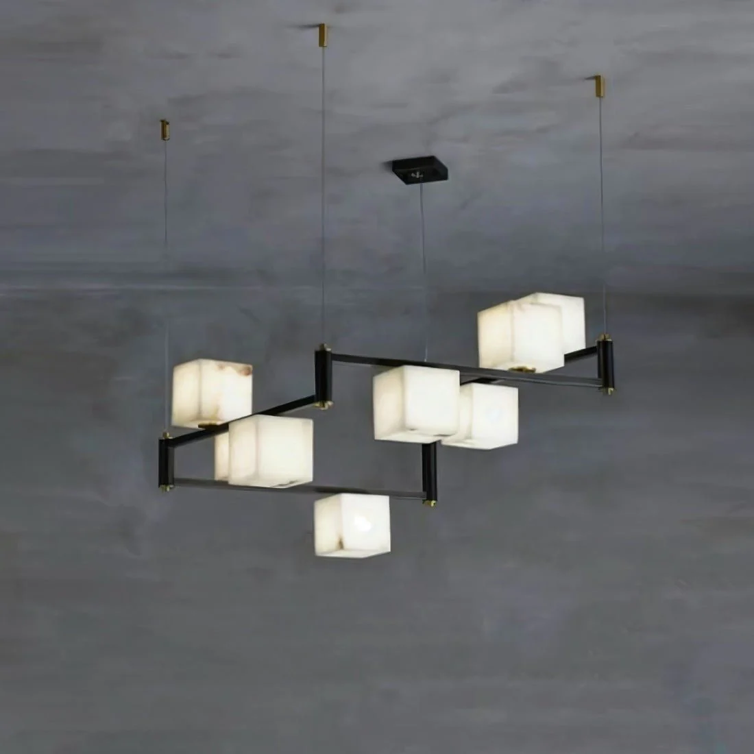 Lifang Alabaster Chandelier - Open Box - Image 8