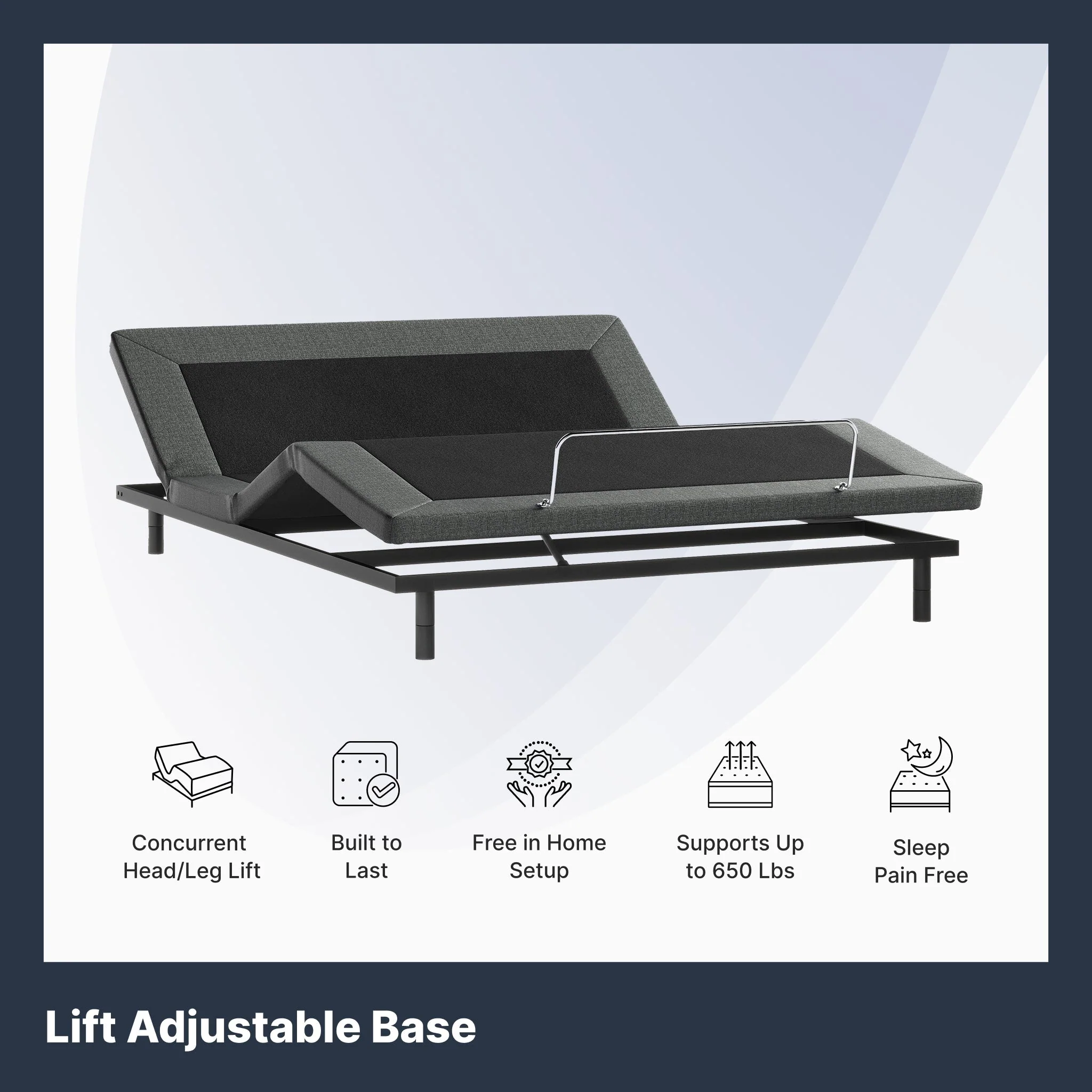Lift Adjustable Bed Frame - Image 2
