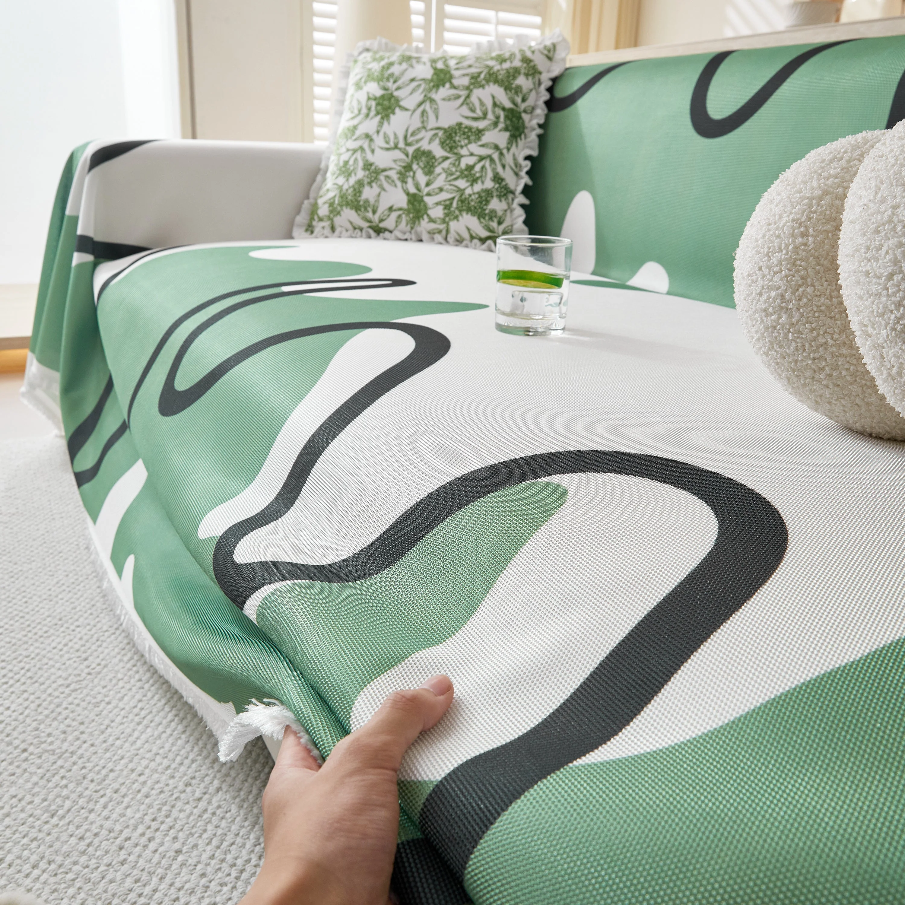 Lightweight Washed Soft Breathable Throw Blanket Perfect for Summer, Great Blanket Layer for Couch - Image 11