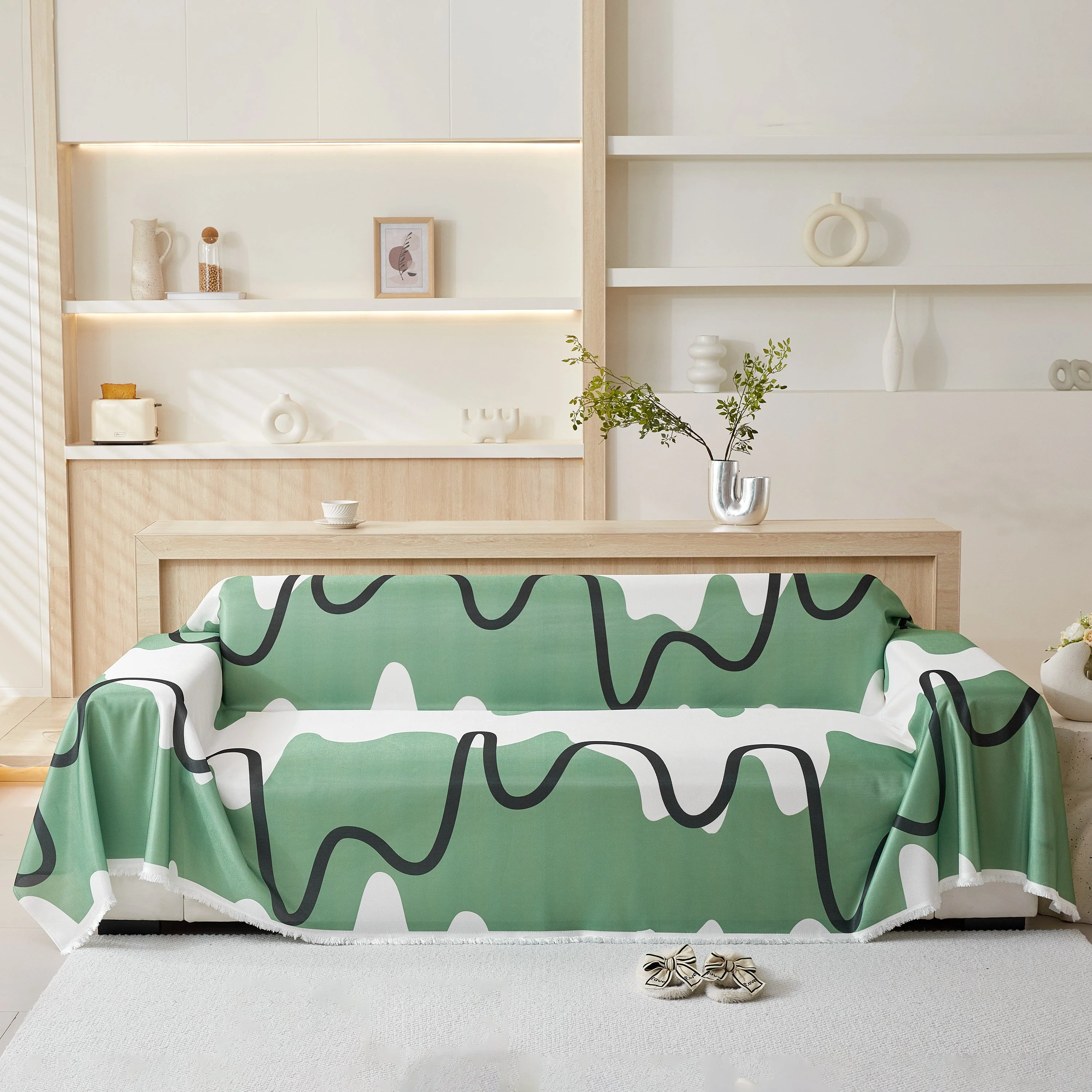 Lightweight Washed Soft Breathable Throw Blanket Perfect for Summer, Great Blanket Layer for Couch - Image 12