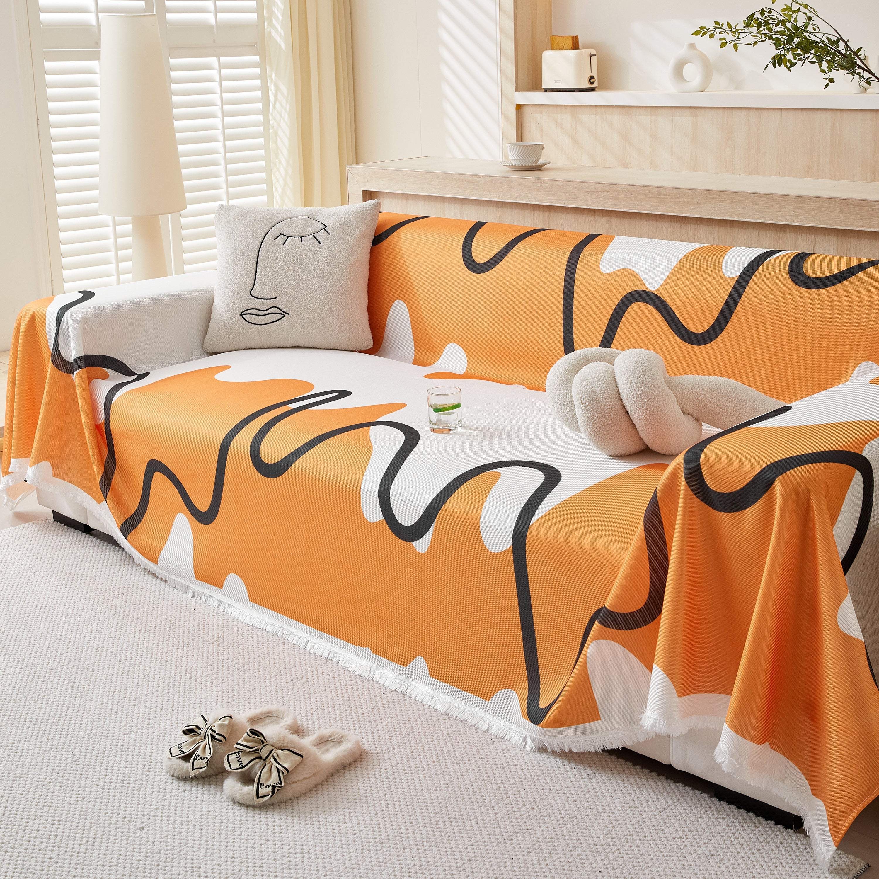 Lightweight Washed Soft Breathable Throw Blanket Perfect for Summer, Great Blanket Layer for Couch - Image 14