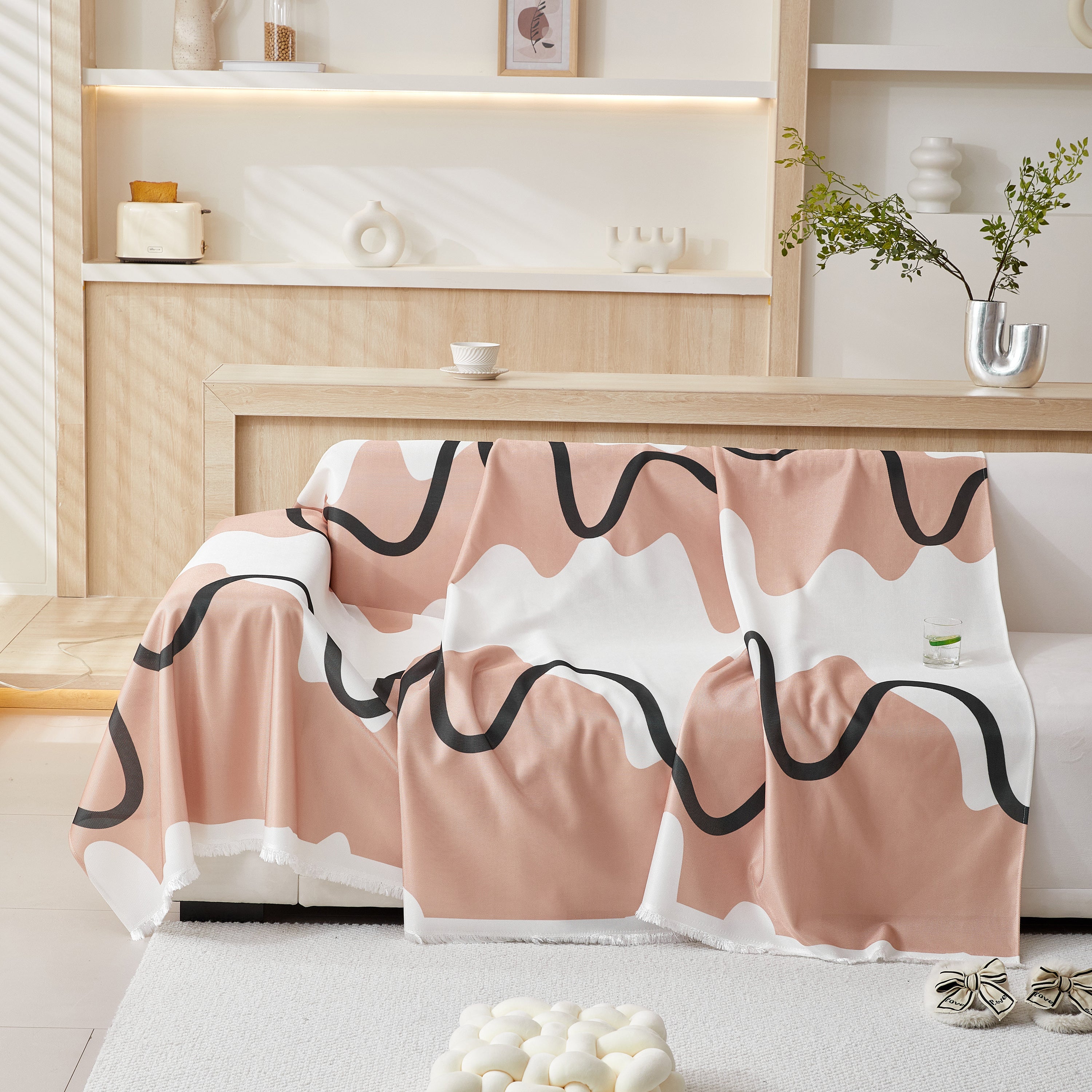Lightweight Washed Soft Breathable Throw Blanket Perfect for Summer, Great Blanket Layer for Couch - Image 24