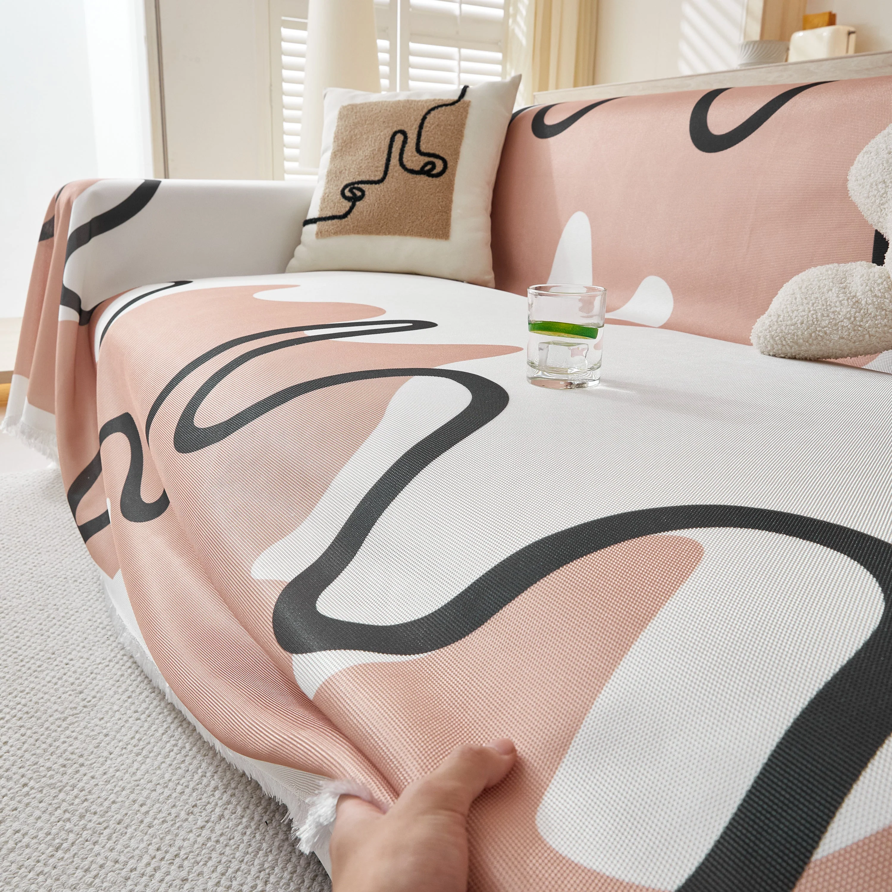 Lightweight Washed Soft Breathable Throw Blanket Perfect for Summer, Great Blanket Layer for Couch - Image 26
