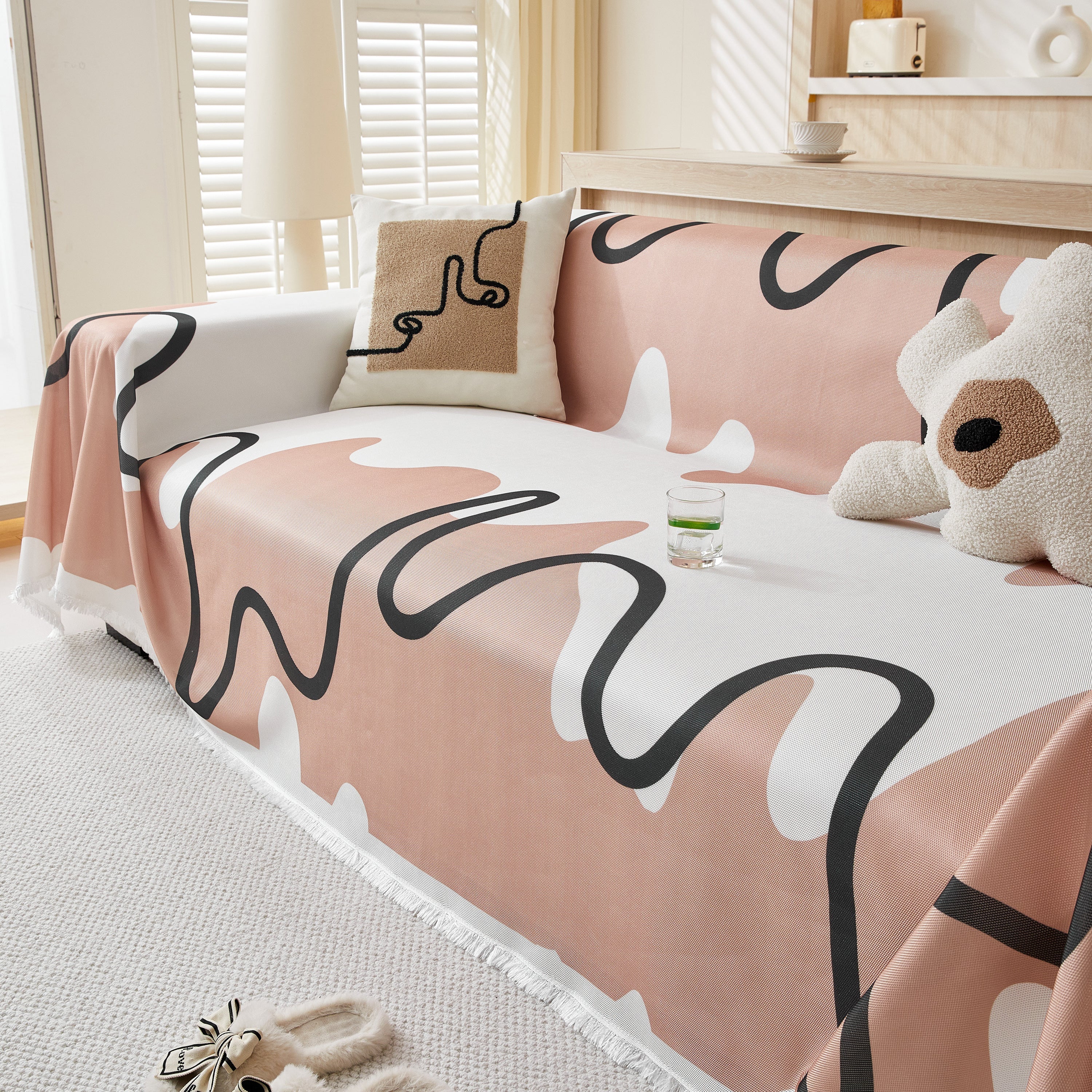 Lightweight Washed Soft Breathable Throw Blanket Perfect for Summer, Great Blanket Layer for Couch - Image 27