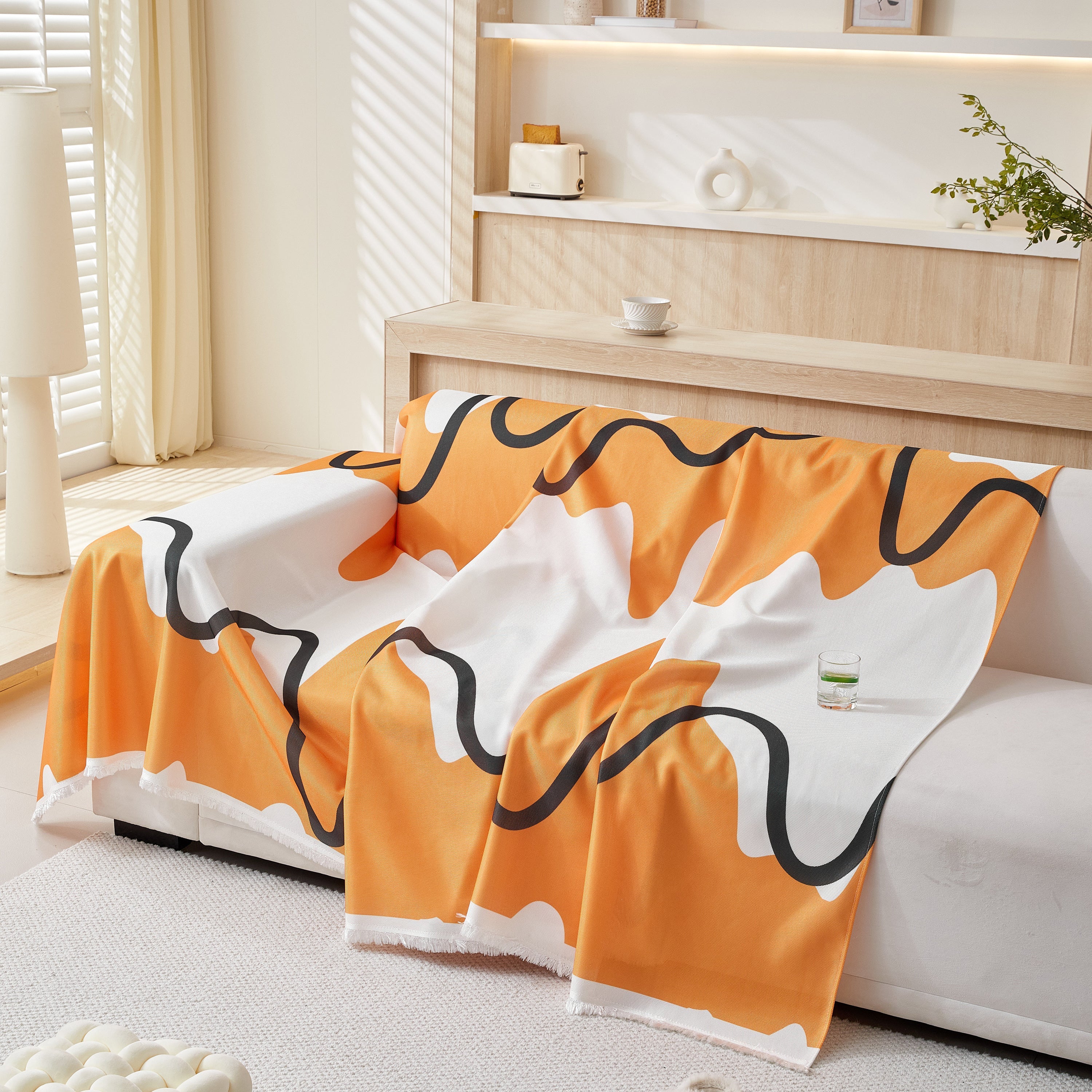 Lightweight Washed Soft Breathable Throw Blanket Perfect for Summer, Great Blanket Layer for Couch - Image 38