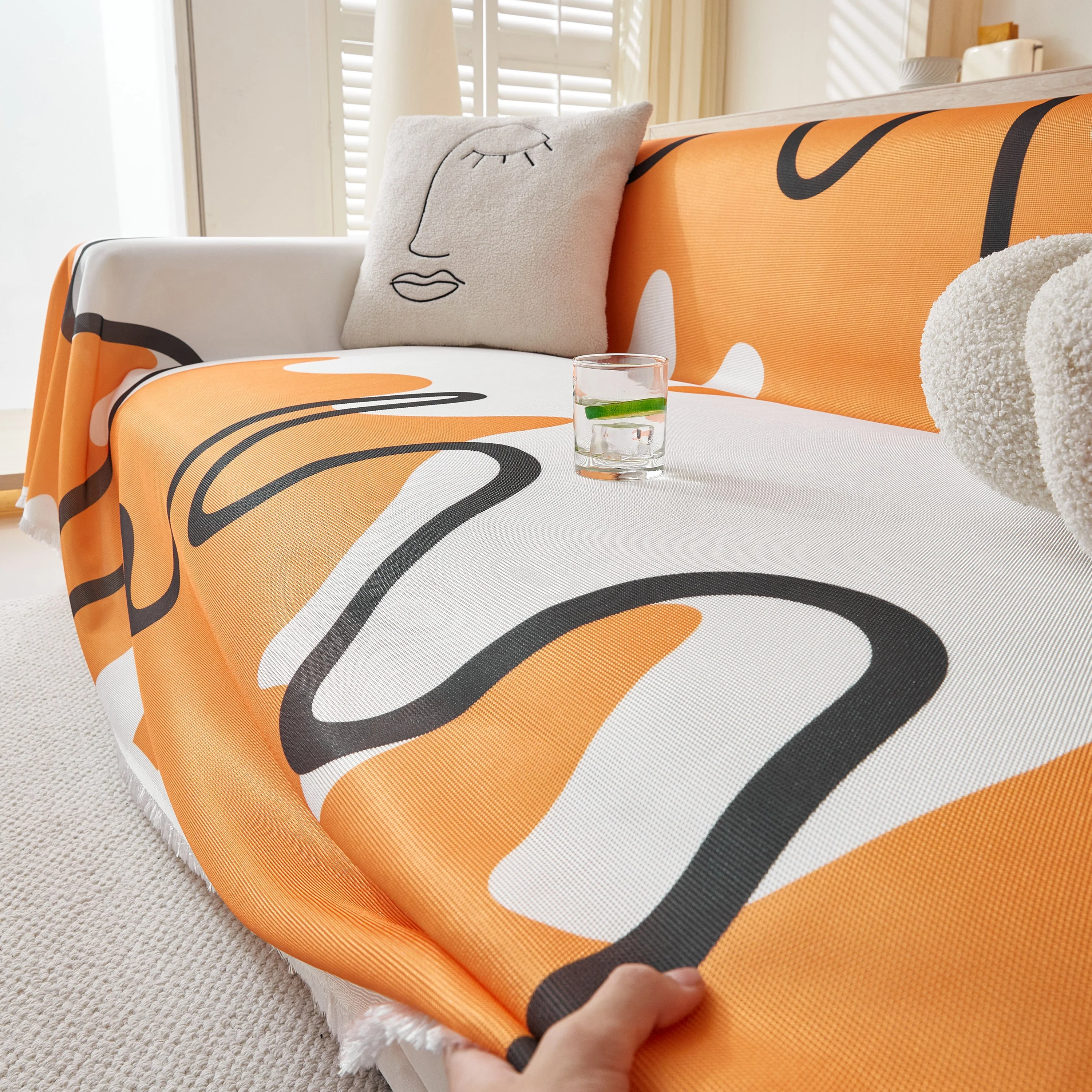 Lightweight Washed Soft Breathable Throw Blanket Perfect for Summer, Great Blanket Layer for Couch - Image 40