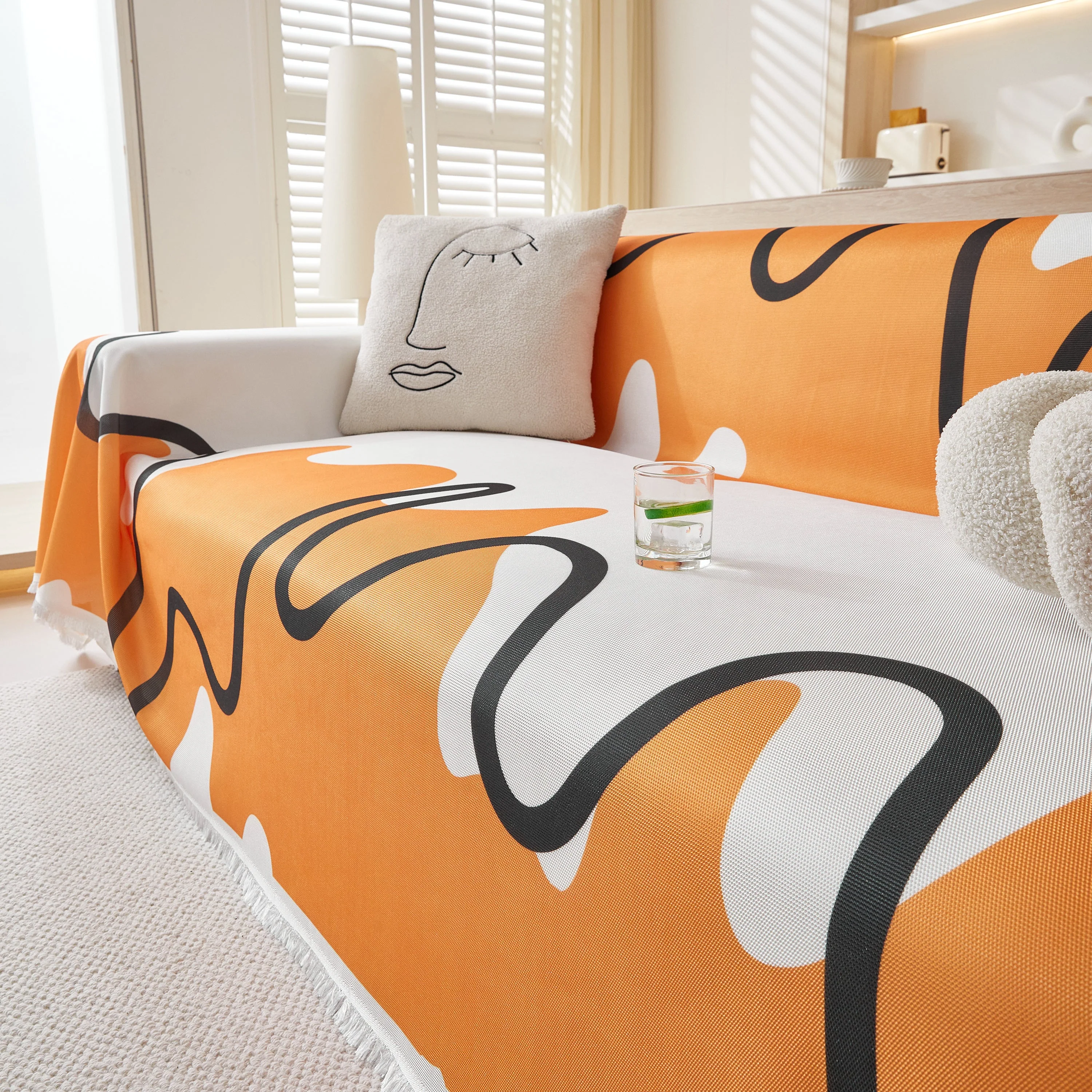 Lightweight Washed Soft Breathable Throw Blanket Perfect for Summer, Great Blanket Layer for Couch - Image 41