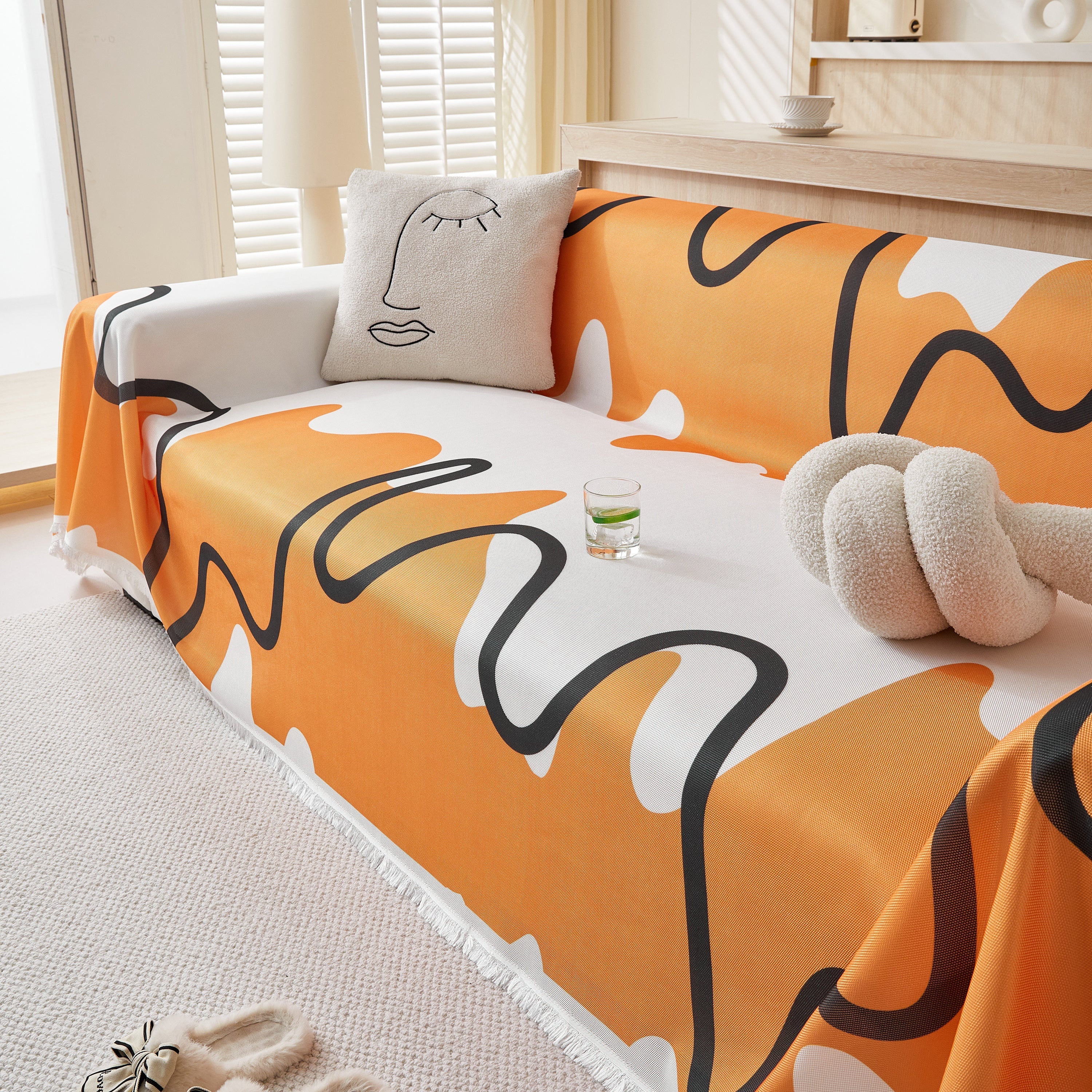 Lightweight Washed Soft Breathable Throw Blanket Perfect for Summer, Great Blanket Layer for Couch - Image 42