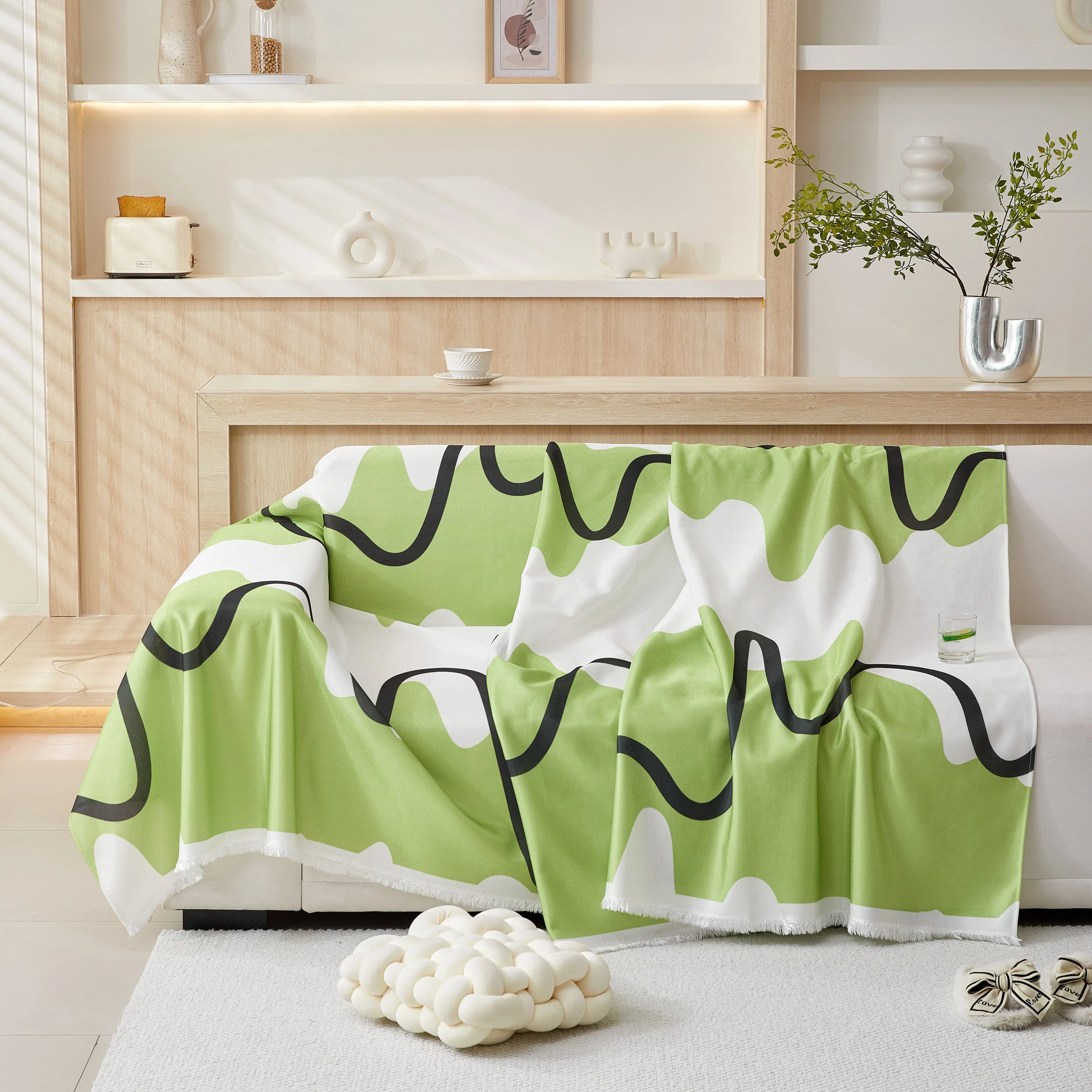 Lightweight Washed Soft Breathable Throw Blanket Perfect for Summer, Great Blanket Layer for Couch - Image 55