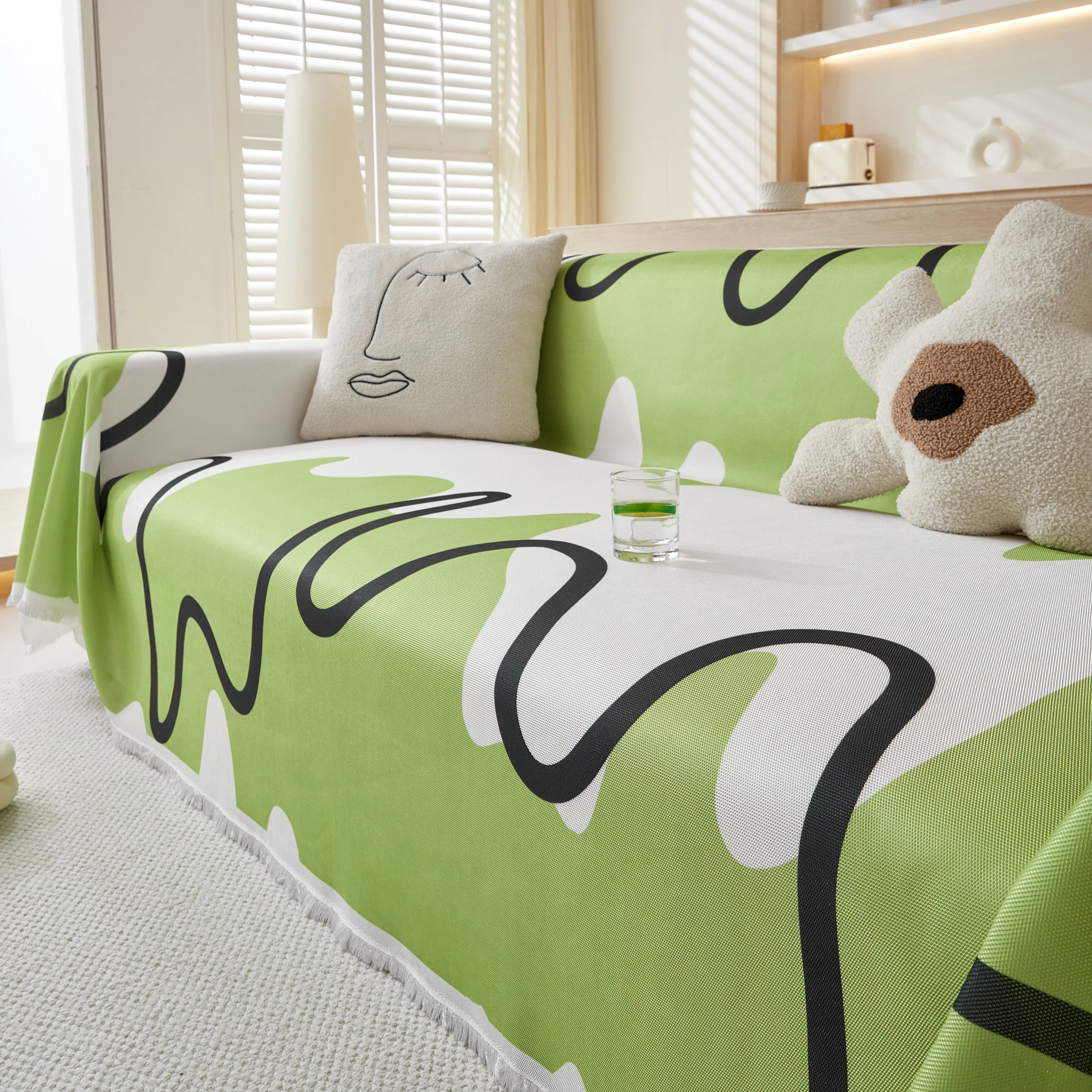 Lightweight Washed Soft Breathable Throw Blanket Perfect for Summer, Great Blanket Layer for Couch - Image 57