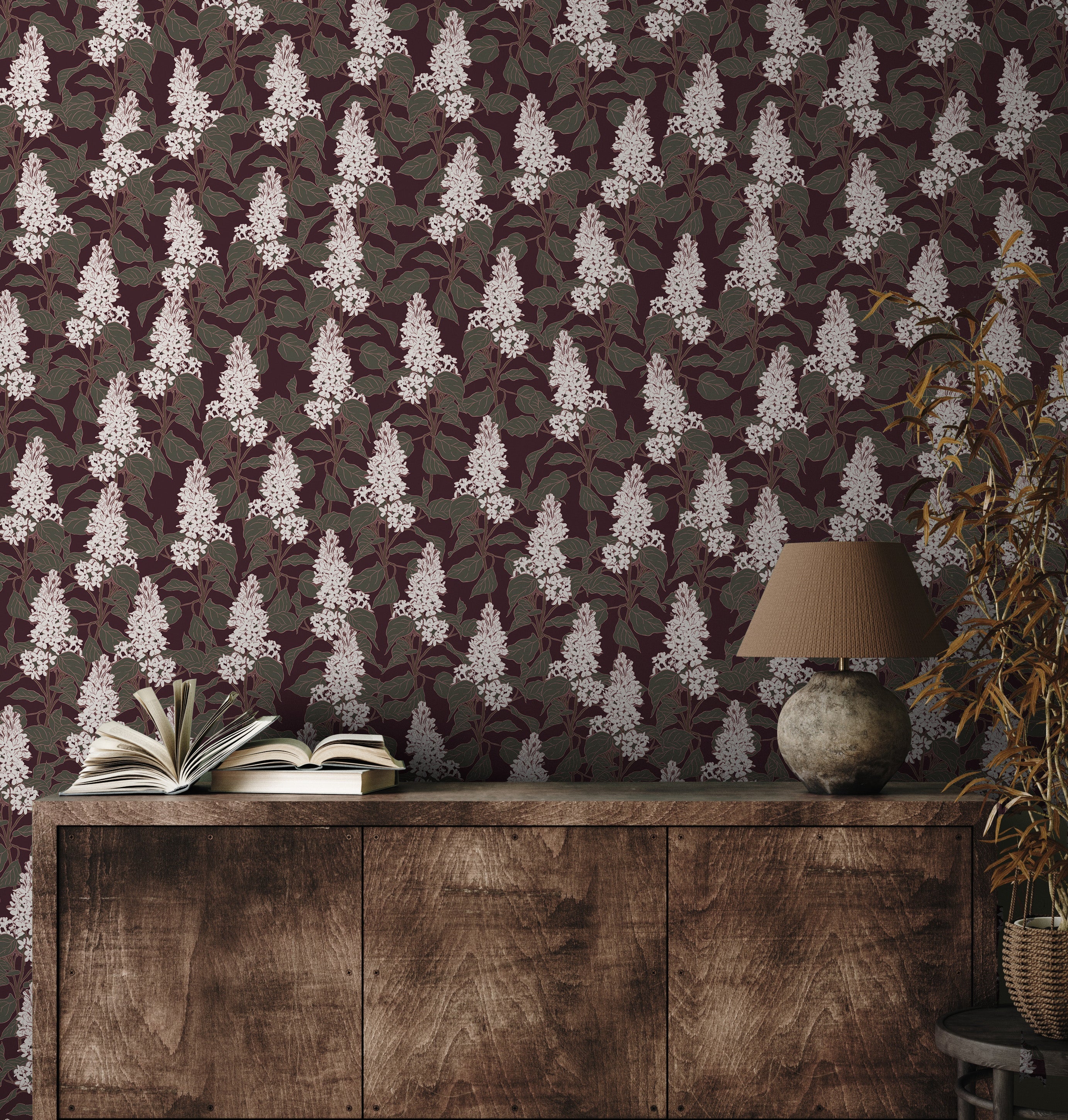 Lilac Wallpaper by Brittany Polatis Design - Image 3