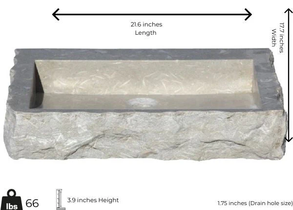 Limestone Marble Sink - Image 2