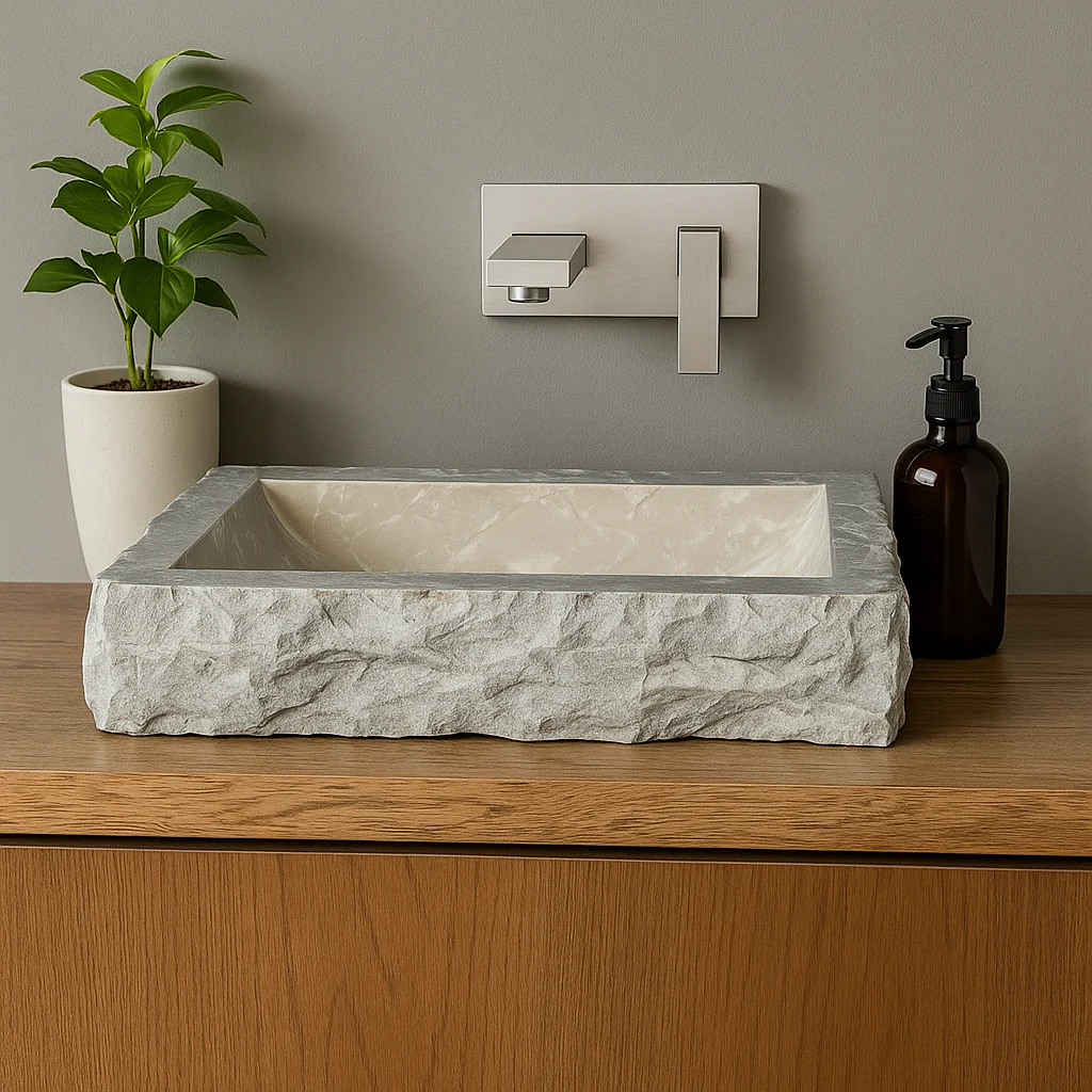 Limestone Marble Sink - Image 4