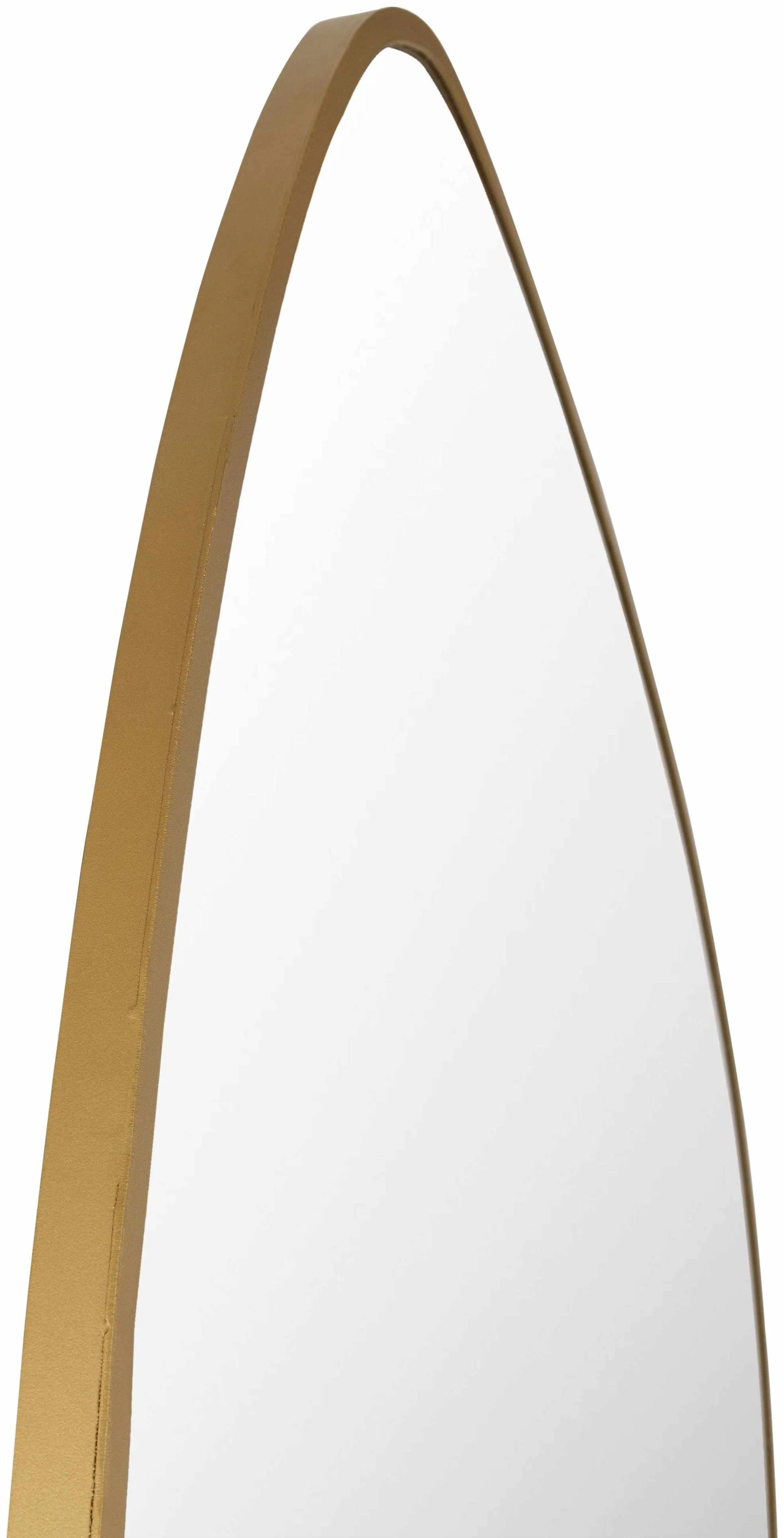 Lochovice Gold Distressed Wood Mirror - Image 3