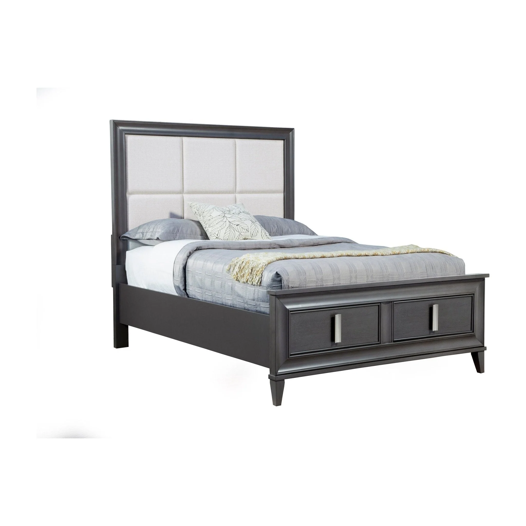 Lorraine Storage Bed, Dark Grey - Image 3