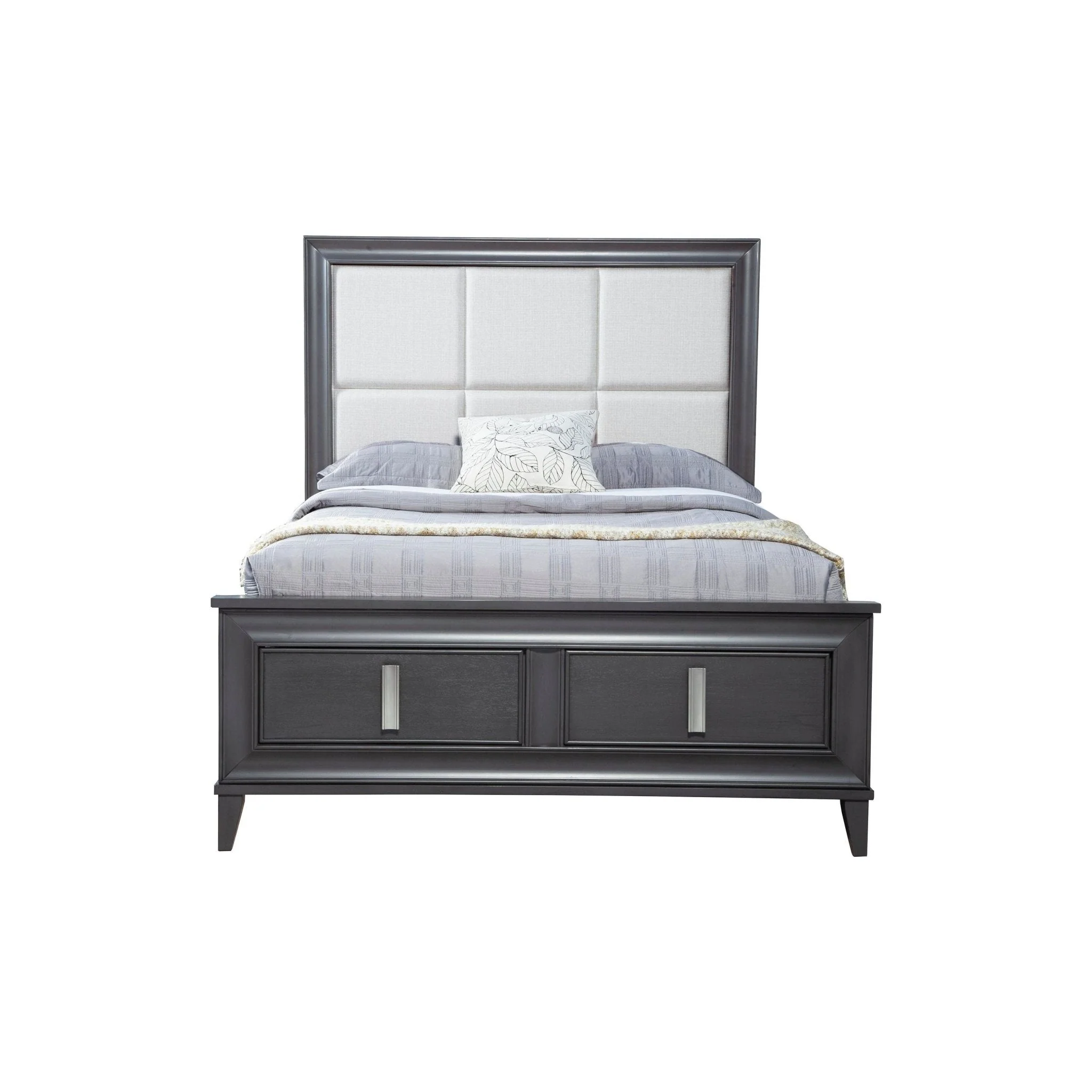 Lorraine Storage Bed, Dark Grey - Image 4