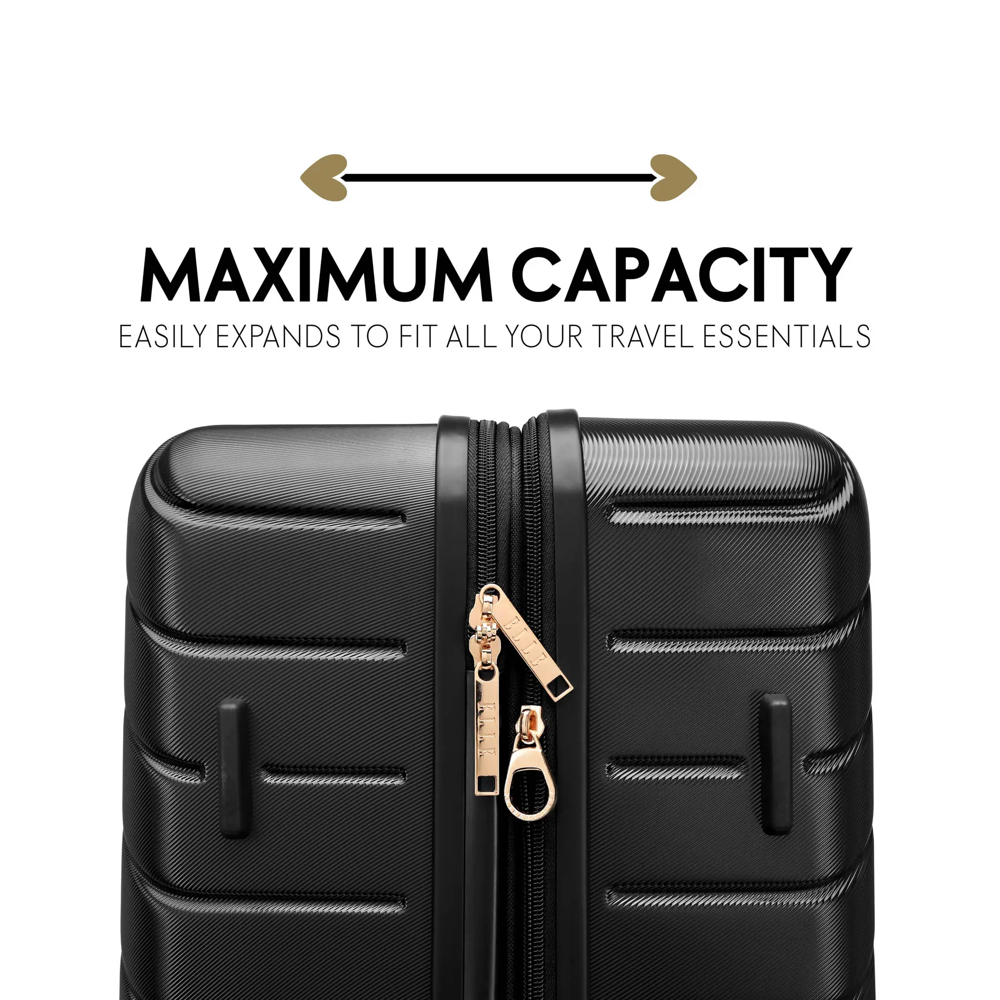 Louvre Polycarbonate Luggage Set - Image 4