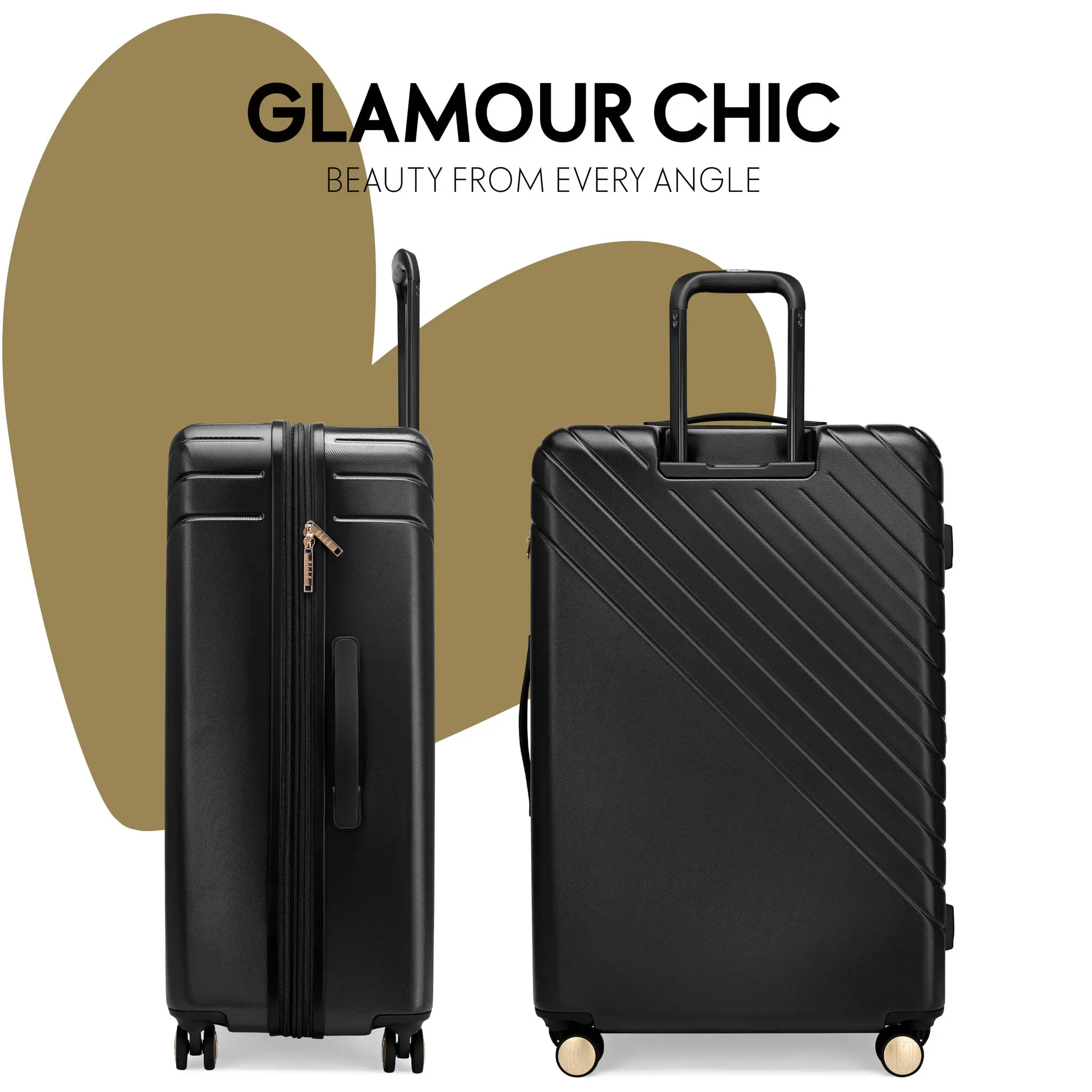 Louvre Polycarbonate Luggage Set - Image 8