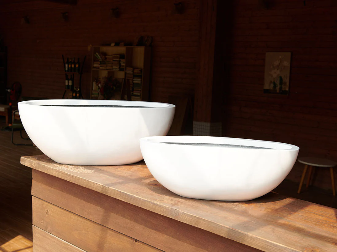 Low Oval Planters By Plantatorem - Image 2