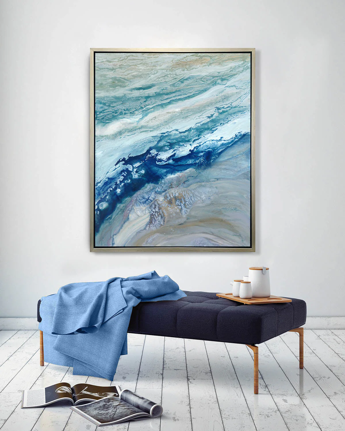Low Tide - Open Edition Canvas Print - Image 2