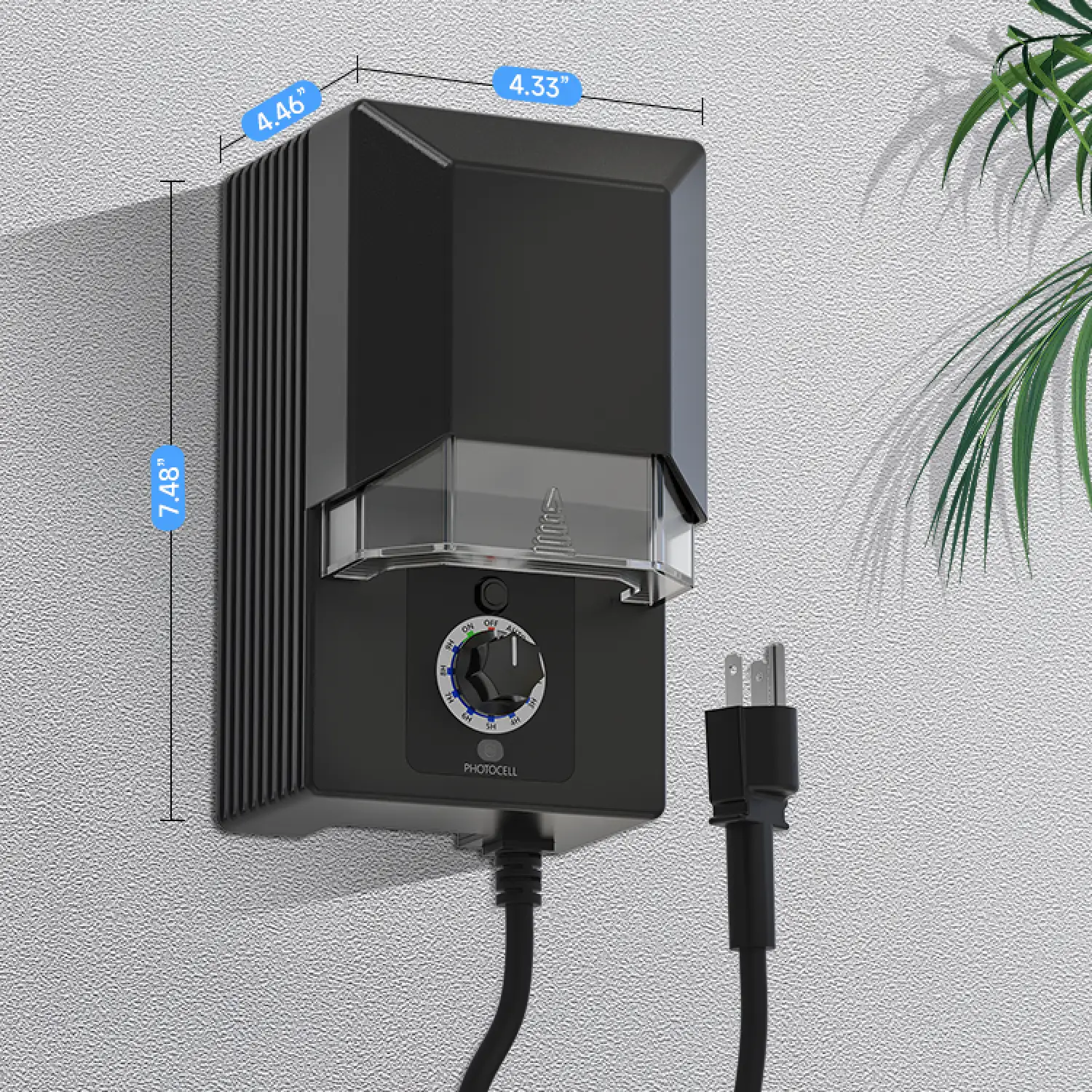Low Voltage Outdoor Light Transformer with Timer and IP65 Weatherproof - Image 2