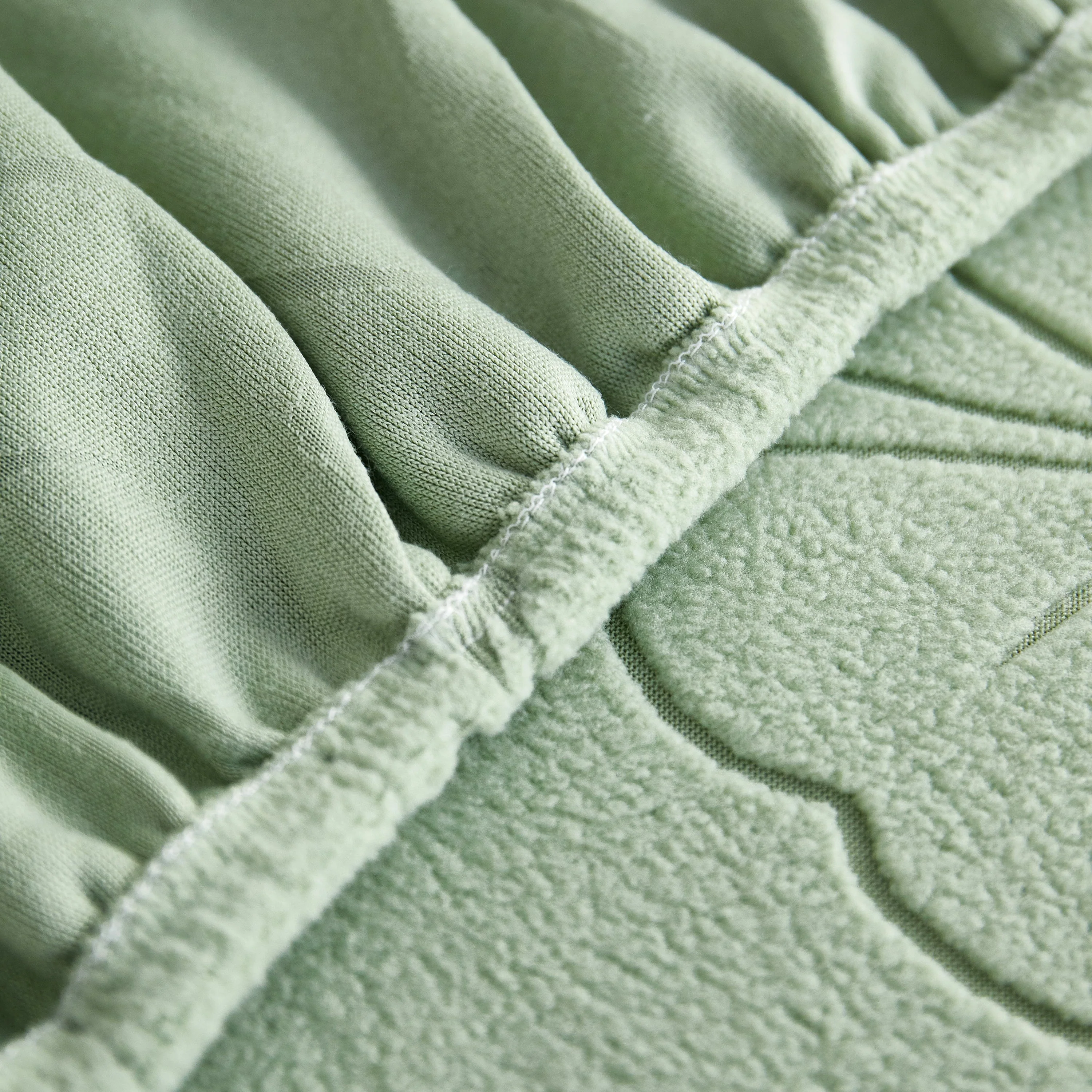 Lucky Clover Slipcover Non-Slip Stretch Jacquard Polar Fleece Sofa Cover for Pets, Cushions, Couches - Image 31