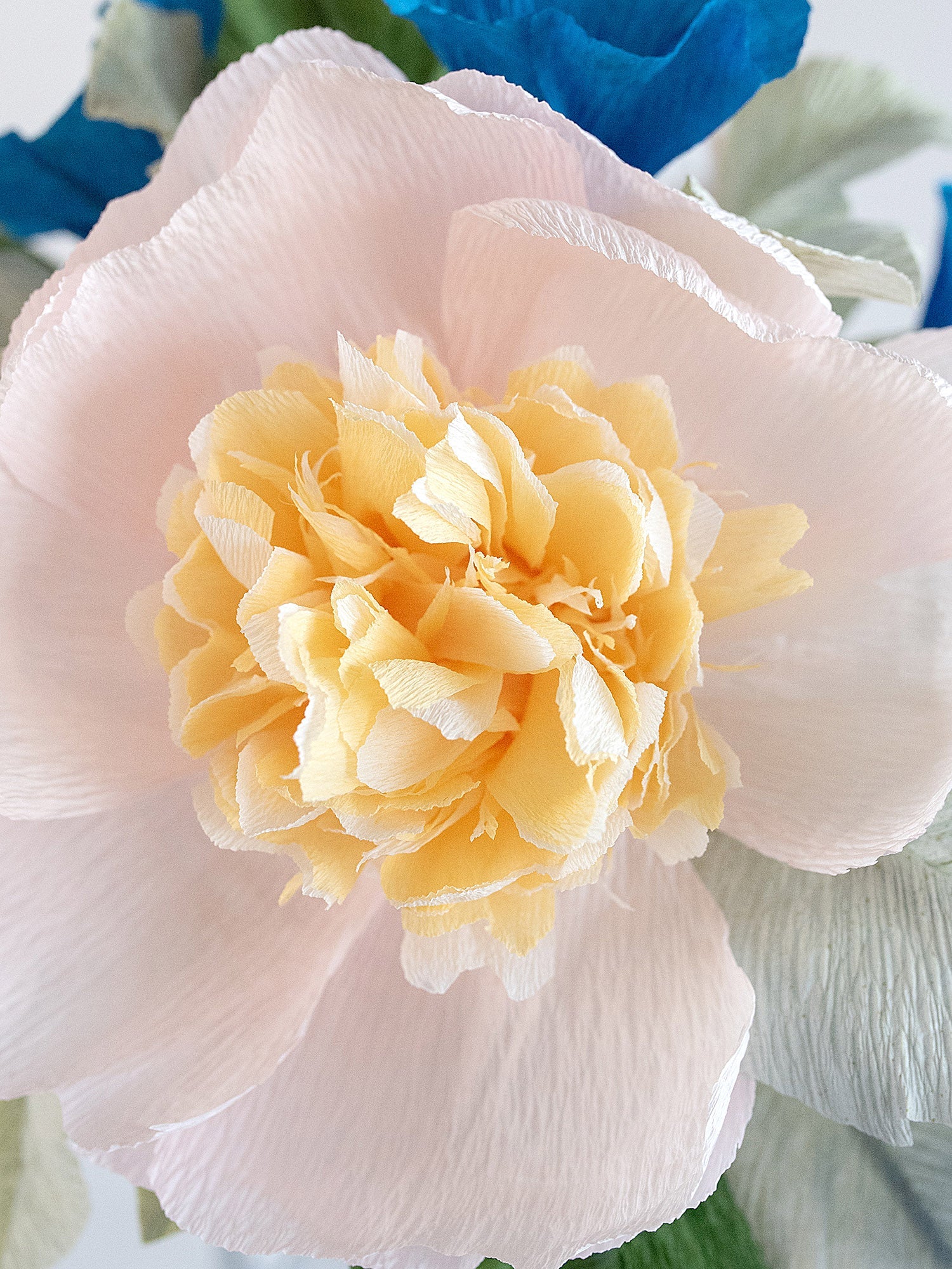 Lunar Eclipse | Paper Peony and Morning Glory Bouquet - Image 2