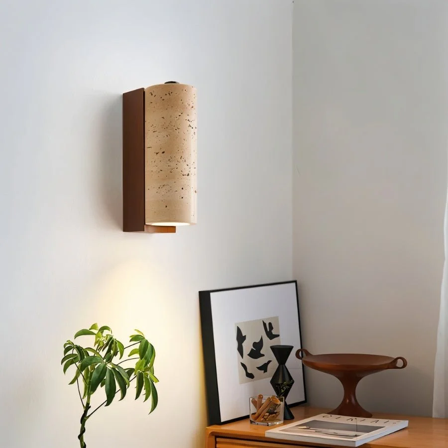 Lurma Travertine Wall Lamp - Image 4