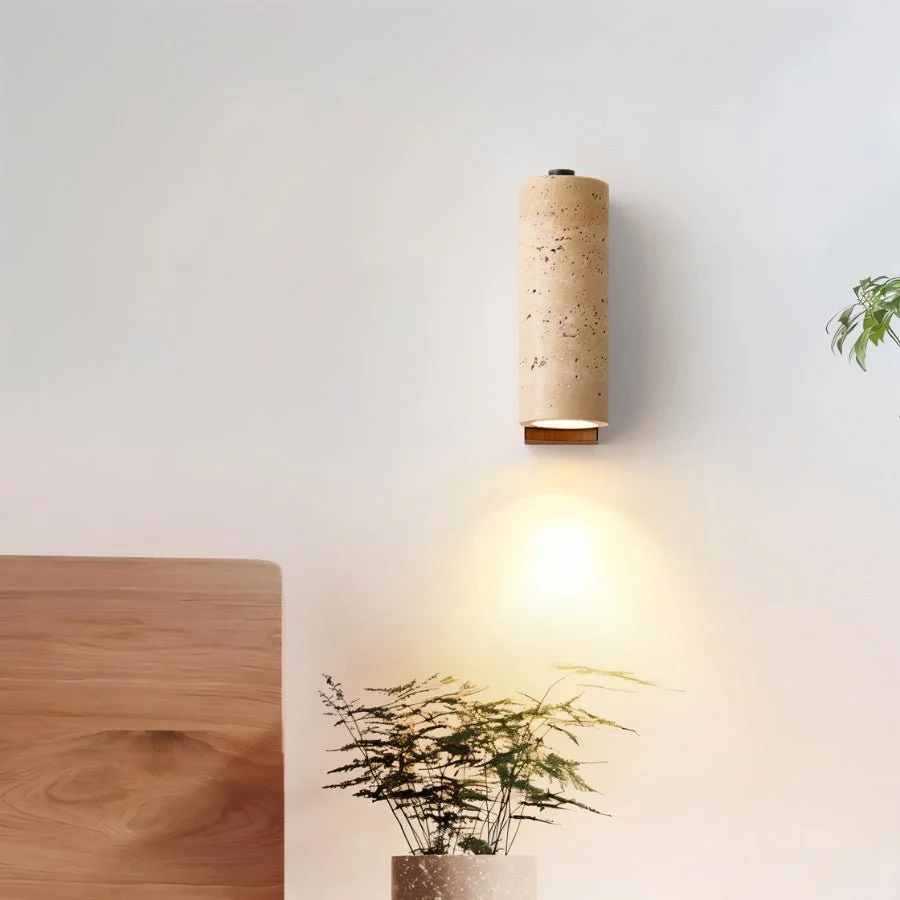 Lurma Travertine Wall Lamp - Image 6