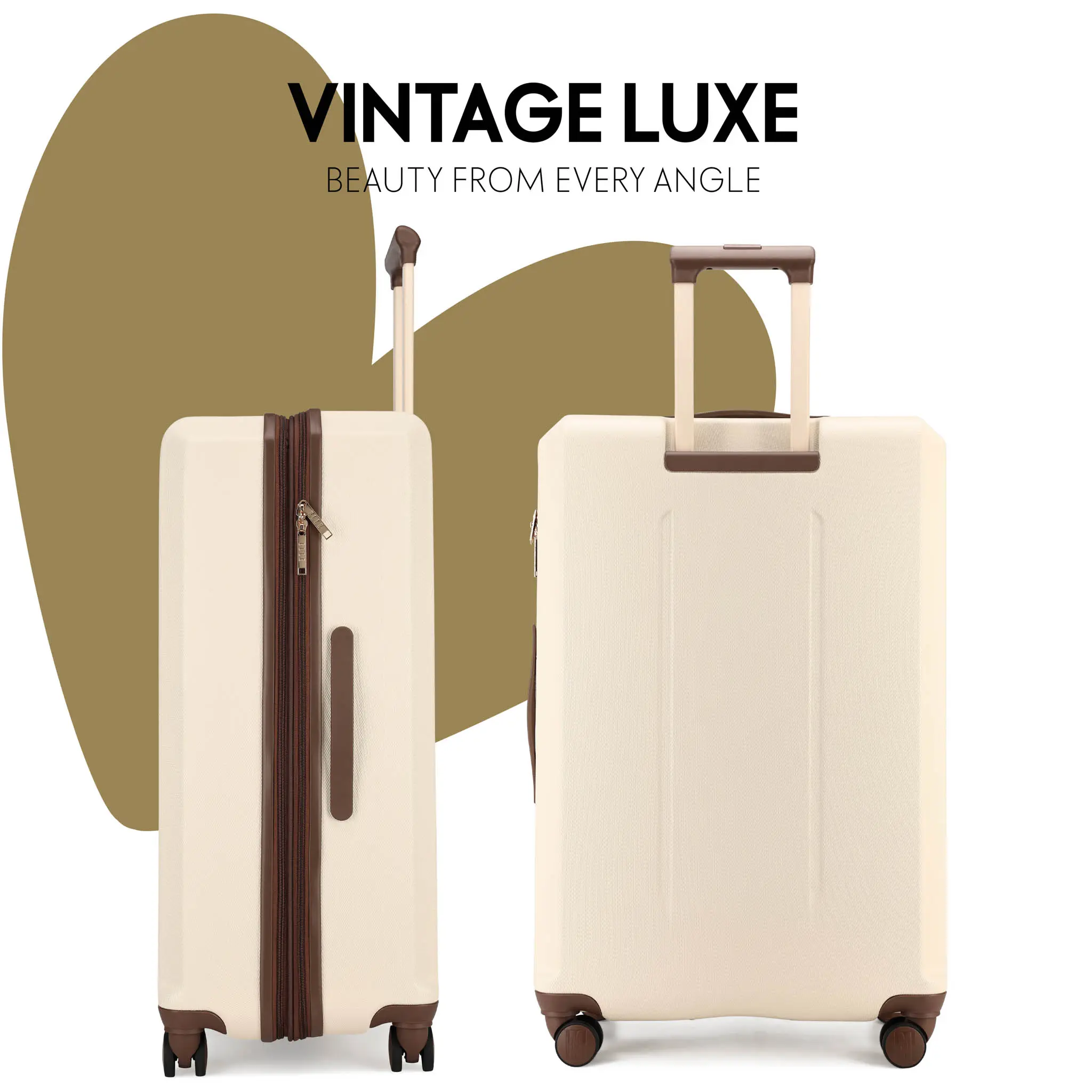 Luxe Journey Retro Luggage Set - Image 7