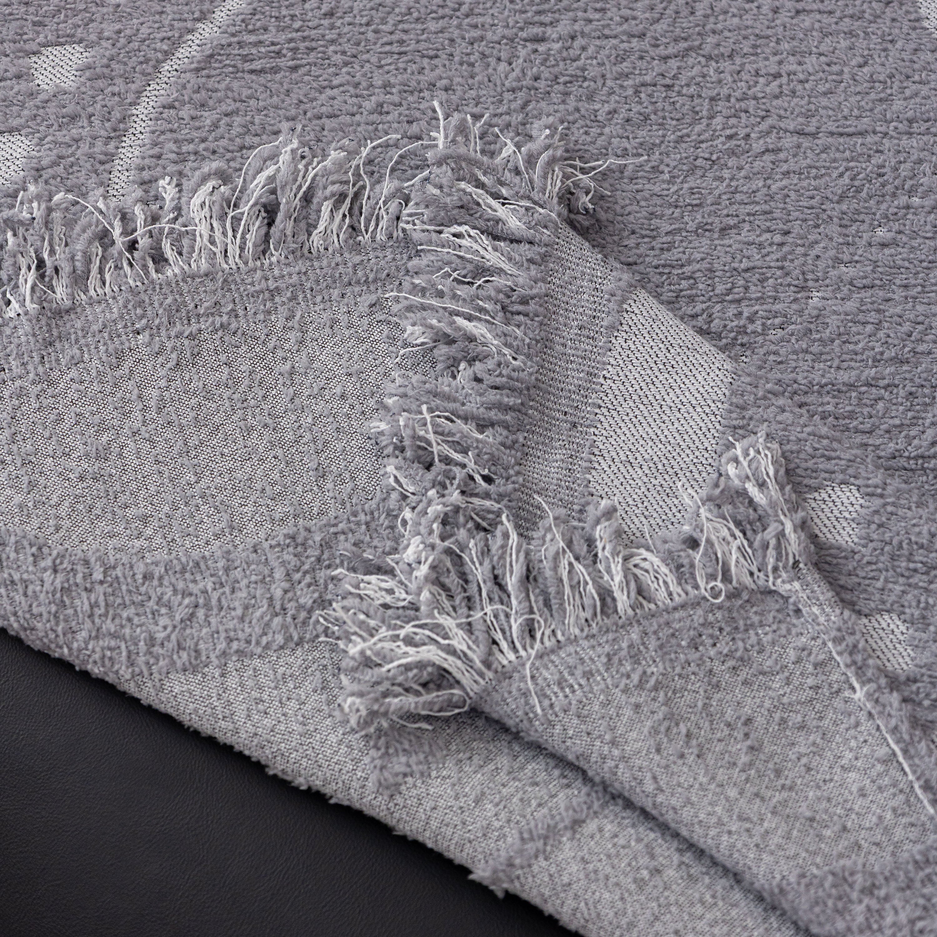 Luxurious Jacquard Couch Cover, Snag-Resistant Pet Friendly Couch Throw with Fringe - Image 27