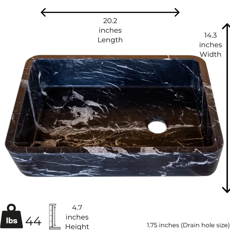 Luxury Black Marble Sink - Image 2