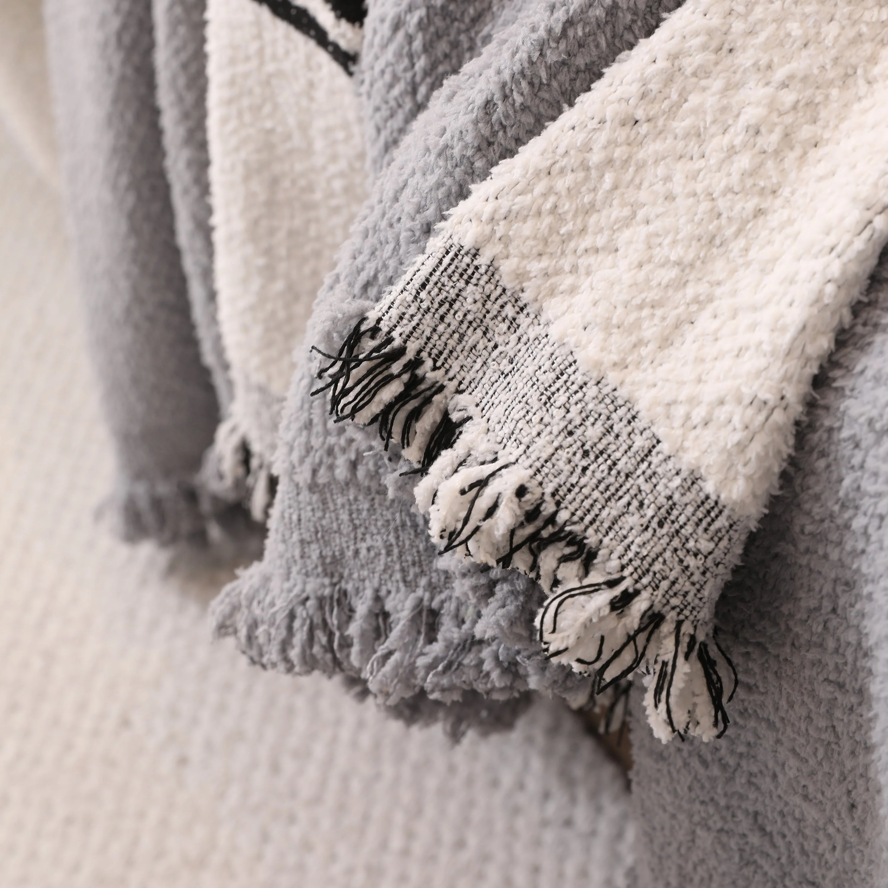 Luxury Cozy Cotton Sofa Blanket Cover Furniture Slipcovers for Most Shape Sofas - Image 97