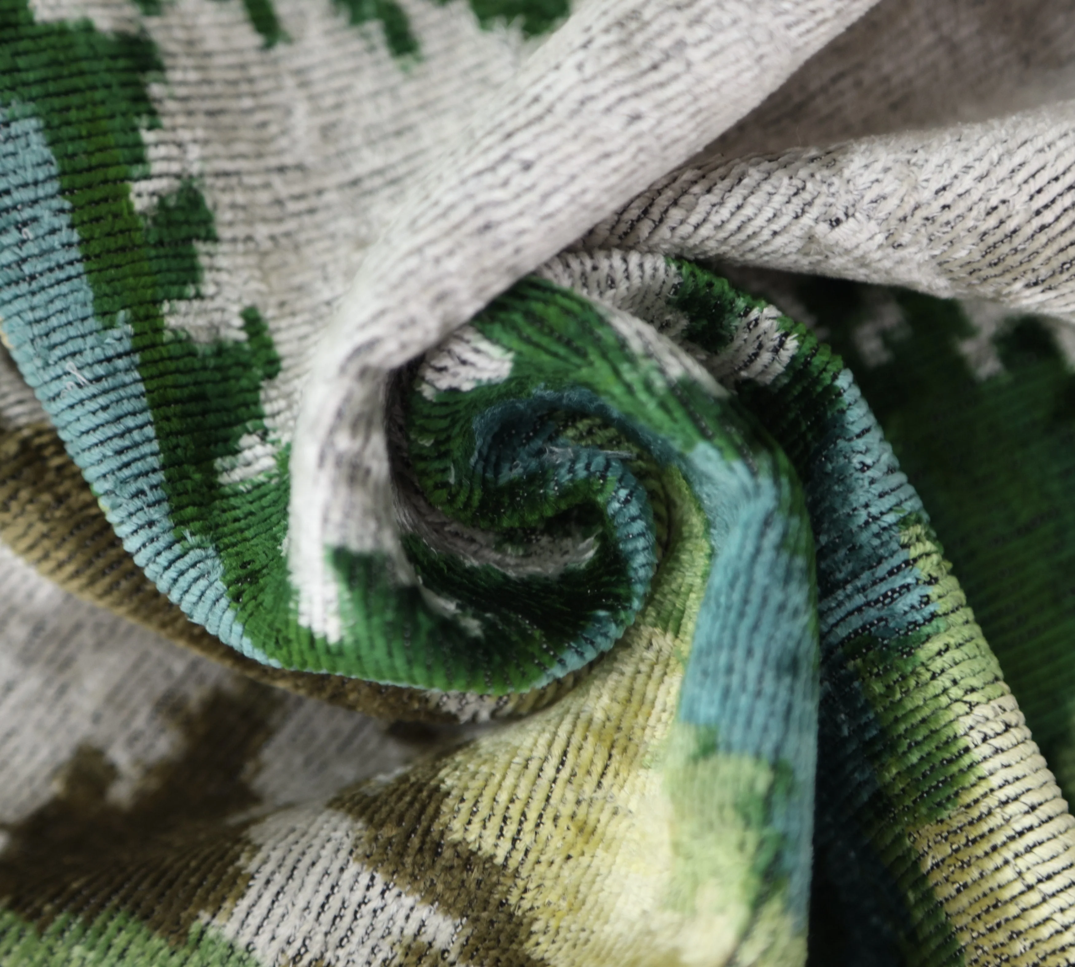 Luxury Dragon Silk Velvet Pillow 16x24 – Handmade Artisan Lumbar Cushion - Image 7
