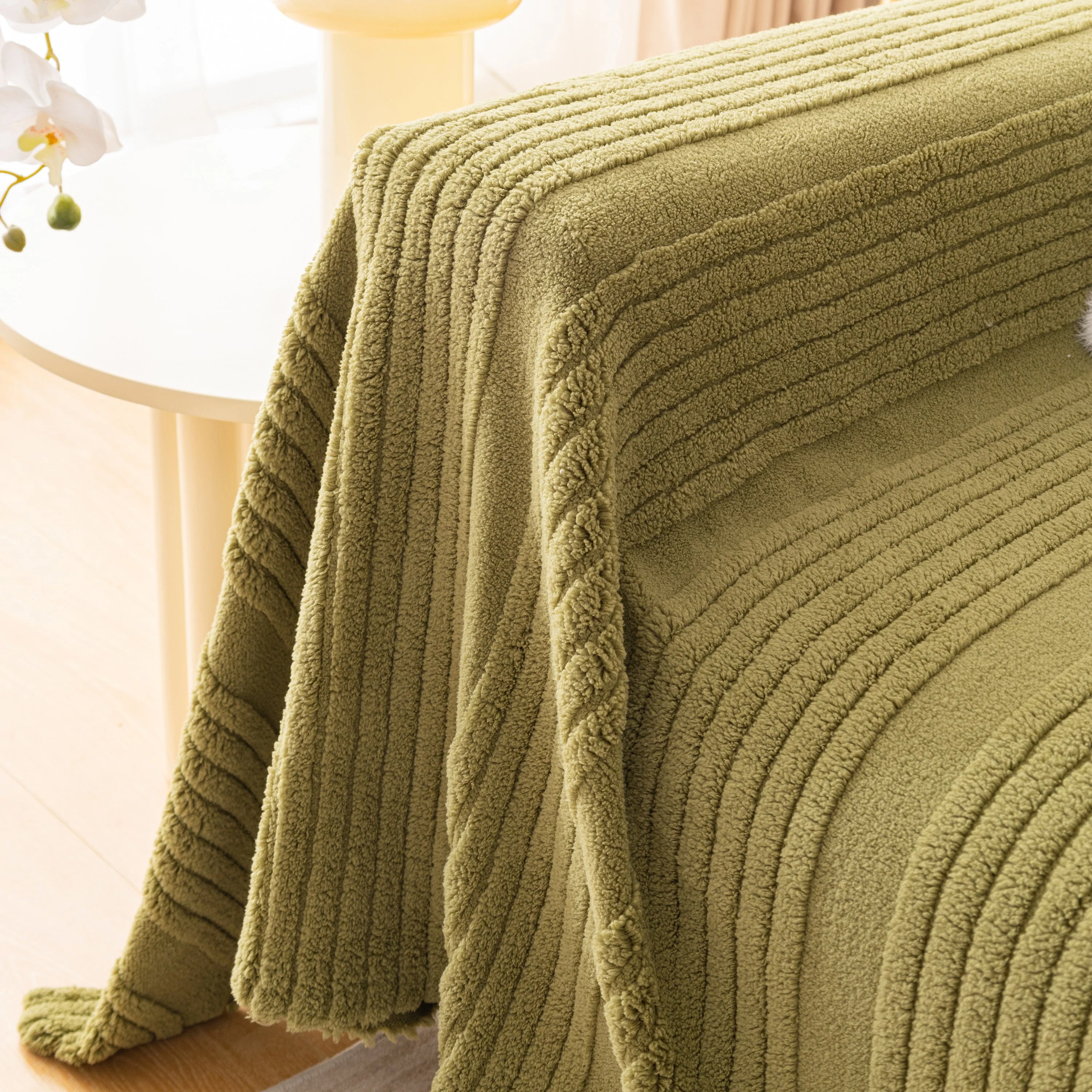 Luxury Oversized Soft Plush L Shape Couch Cover Sofa Throw Cover, Extra Large Blanket to Cover Couch - Image 59