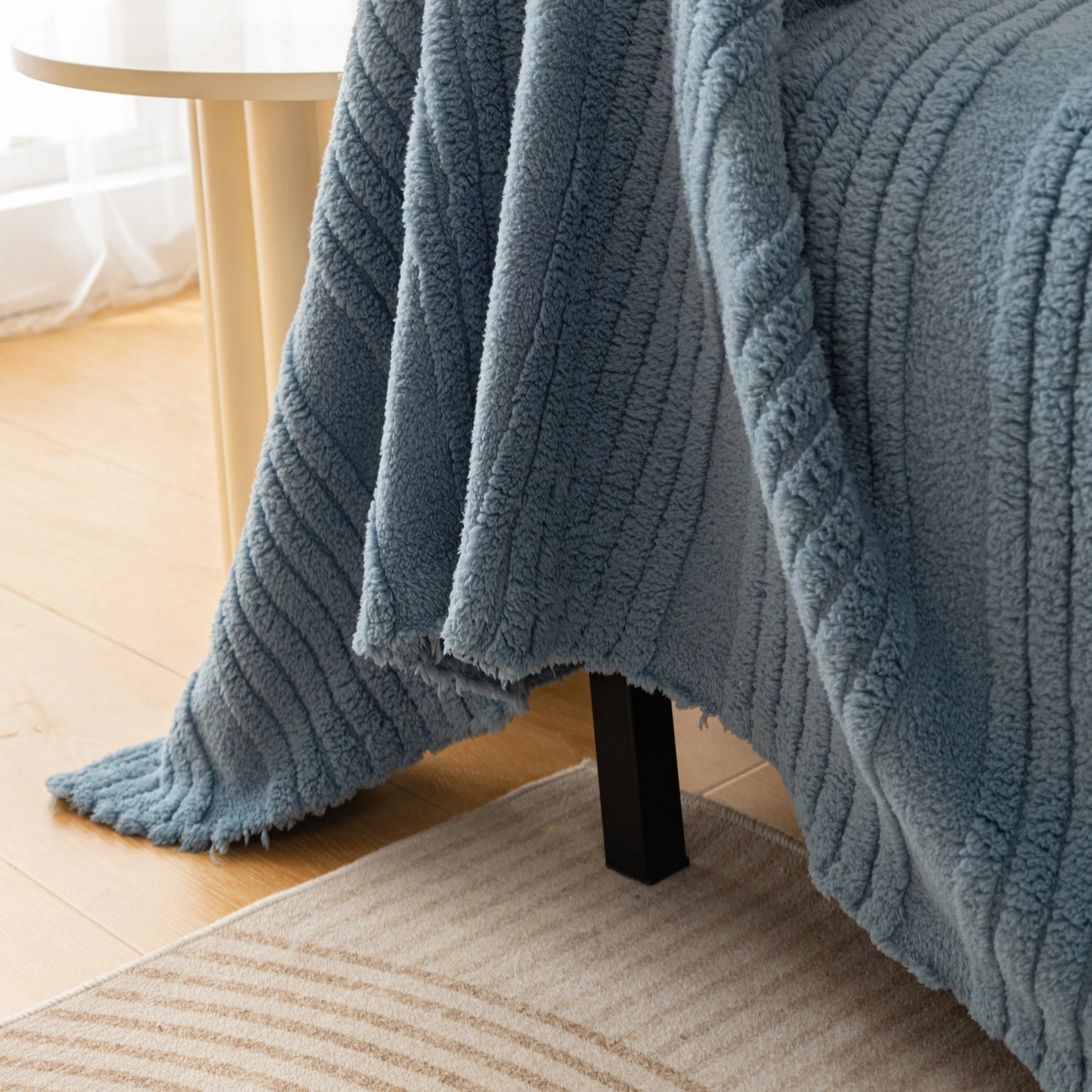 Luxury Oversized Soft Plush L Shape Couch Cover Sofa Throw Cover, Extra Large Blanket to Cover Couch - Image 96