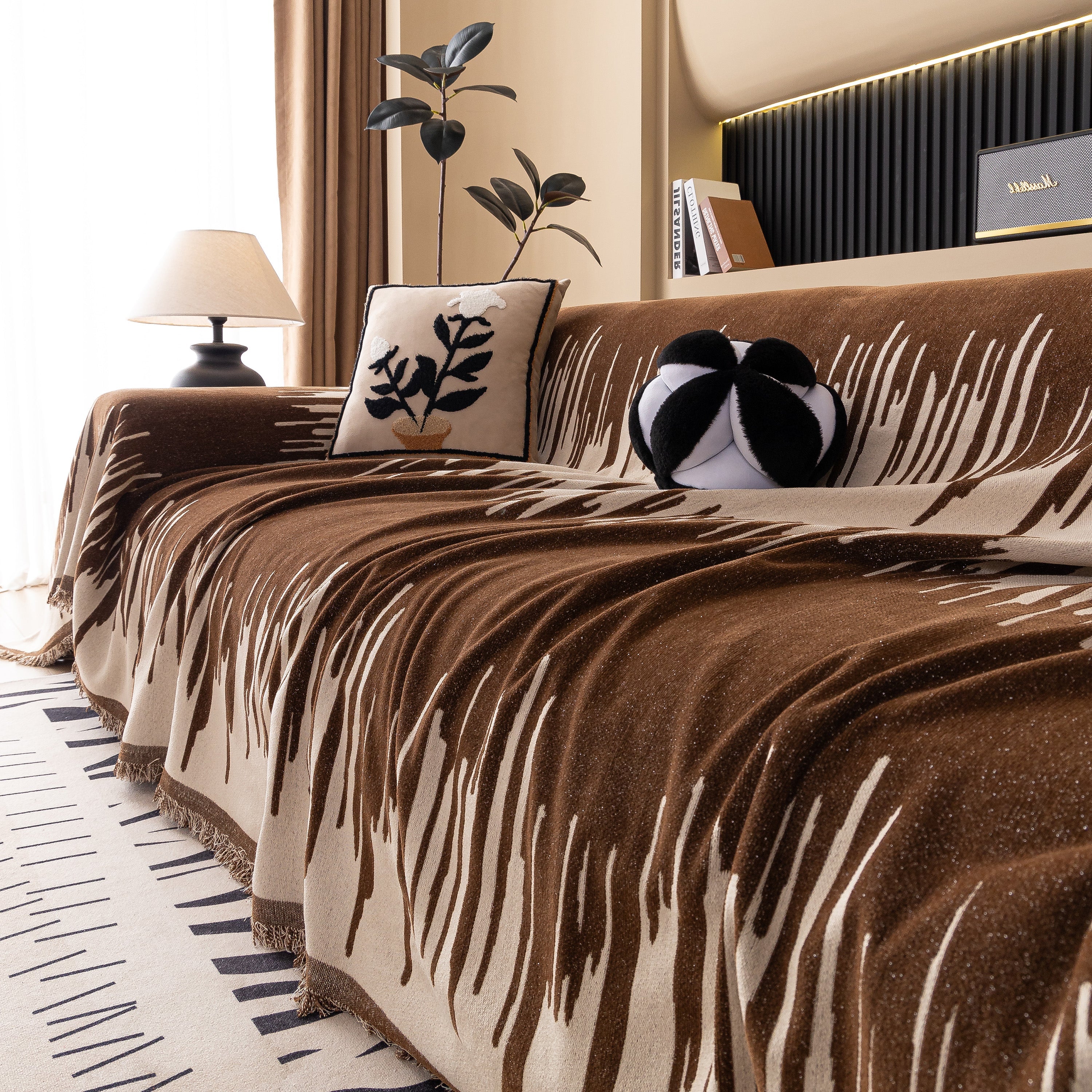 Luxury Throws for Sofas, Versatile Slipcovers & Sofa Covers for Couches and Chairs - Image 100