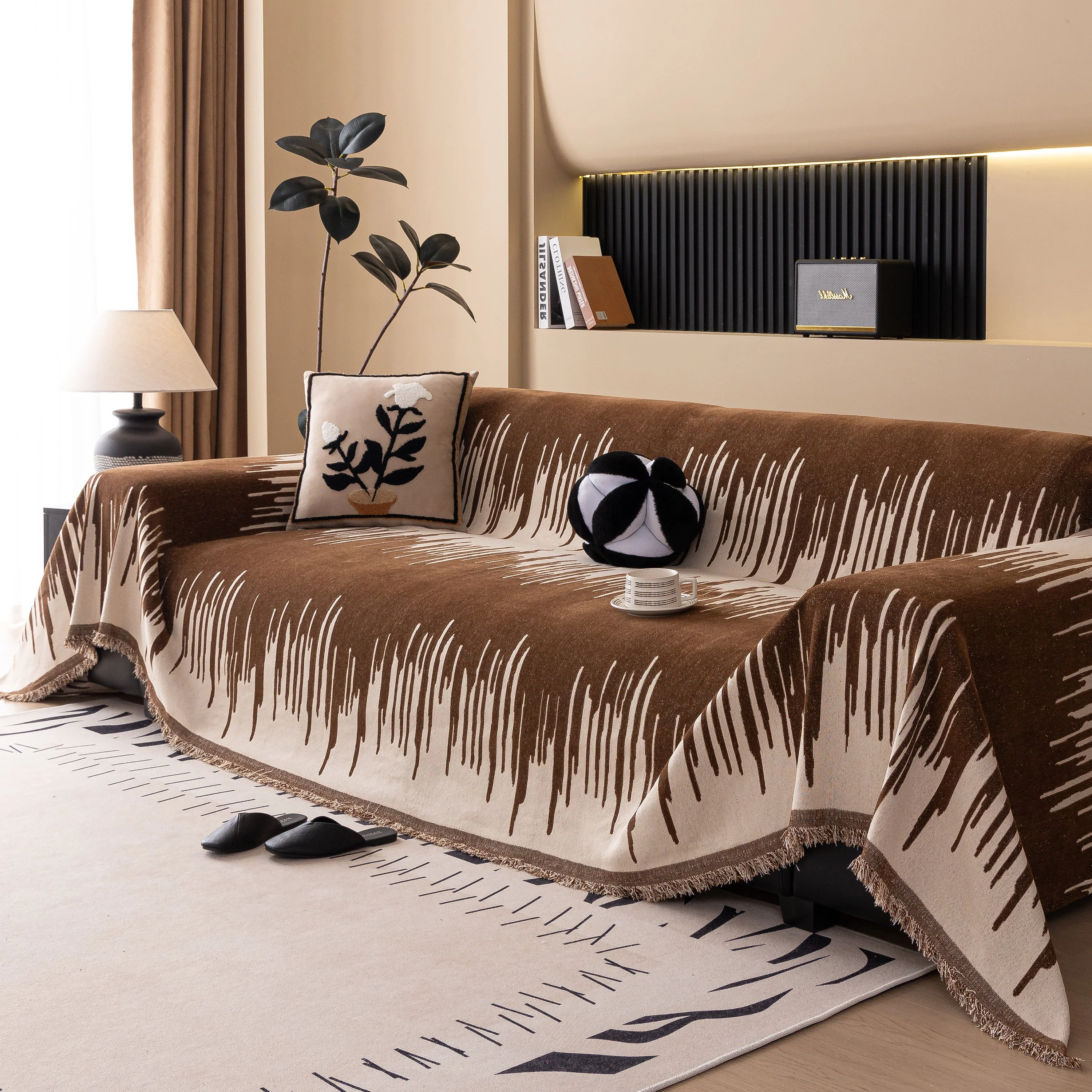 Luxury Throws for Sofas, Versatile Slipcovers & Sofa Covers for Couches and Chairs - Image 101